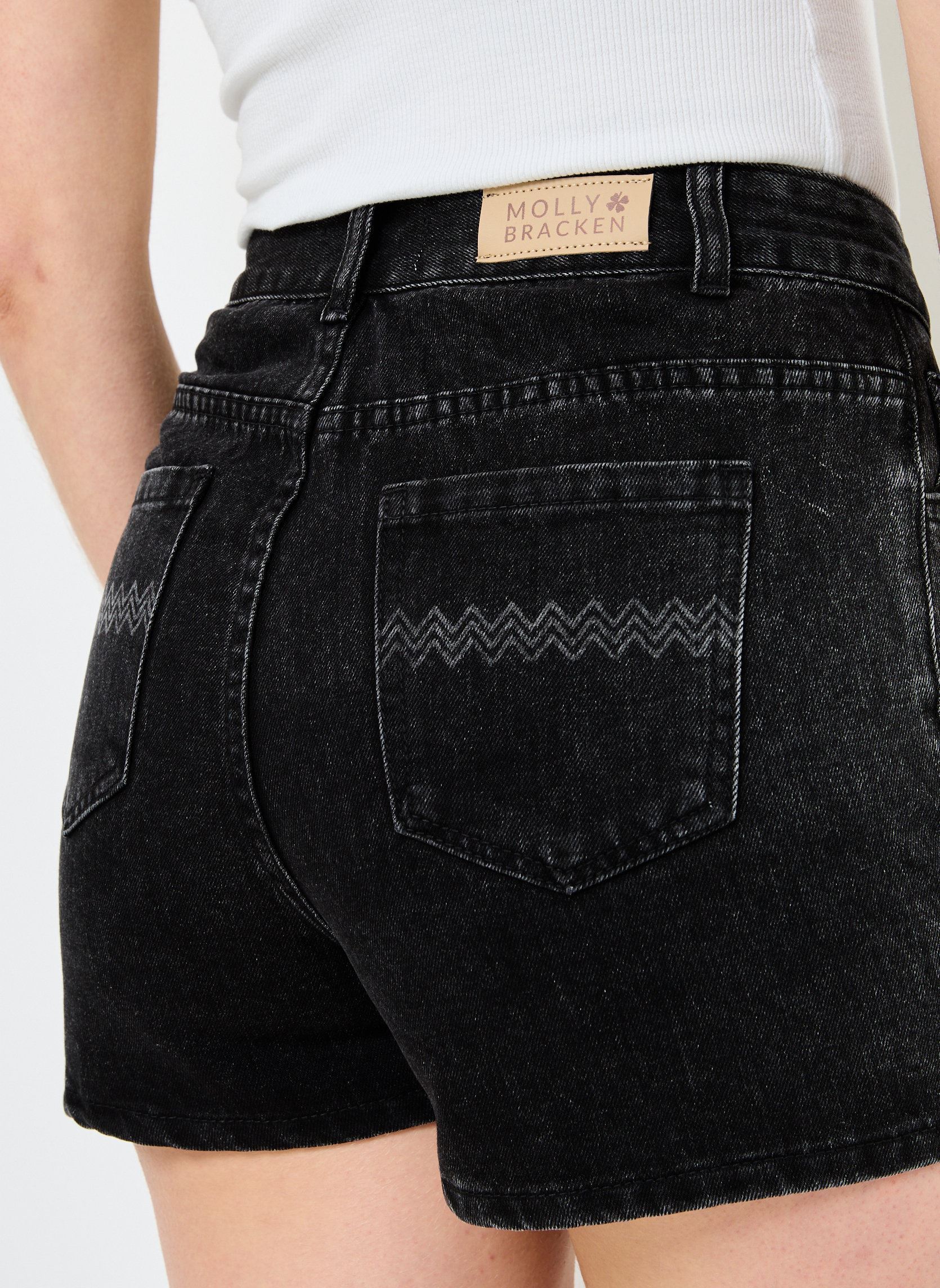 Shorts EF1585DE damen schwarz Molly Bracken Shorts EF1585DE damen schwarz BLACK DENIM