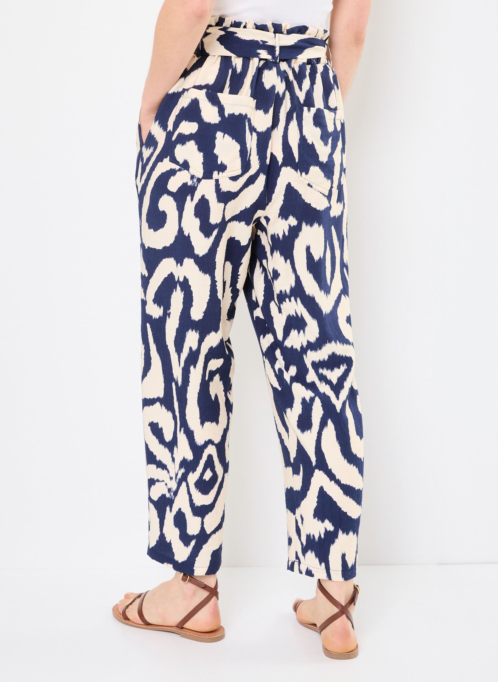 Pantaloni dritti G915DP donna multicolore Molly Bracken Pantaloni dritti G915DP donna multicolore NAVY THAIS