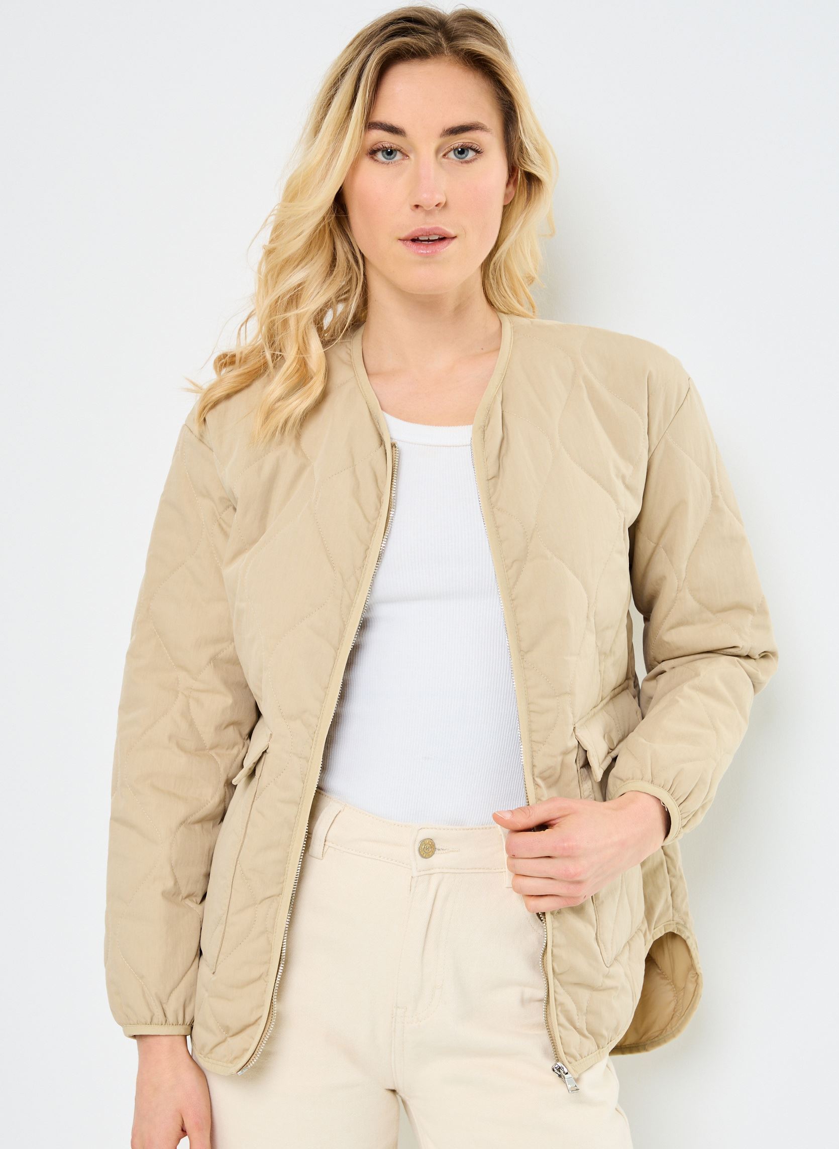 Bomberjacks HA094DE dames beige Molly Bracken Bomberjacks HA094DE dames beige BEIGE