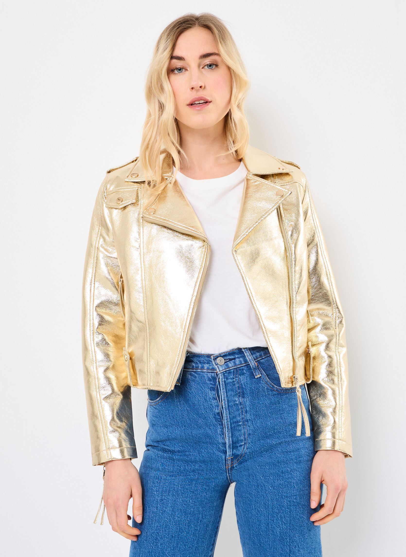 Vestes HA103DE femme or et bronze Molly Bracken Vestes HA103DE femme or et bronze GOLD