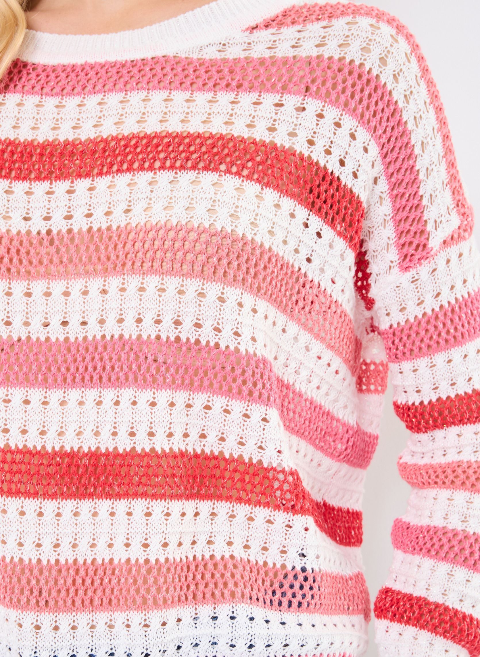 Pulls LA1271DP femme orange Molly Bracken Pulls LA1271DP femme orange CORAL