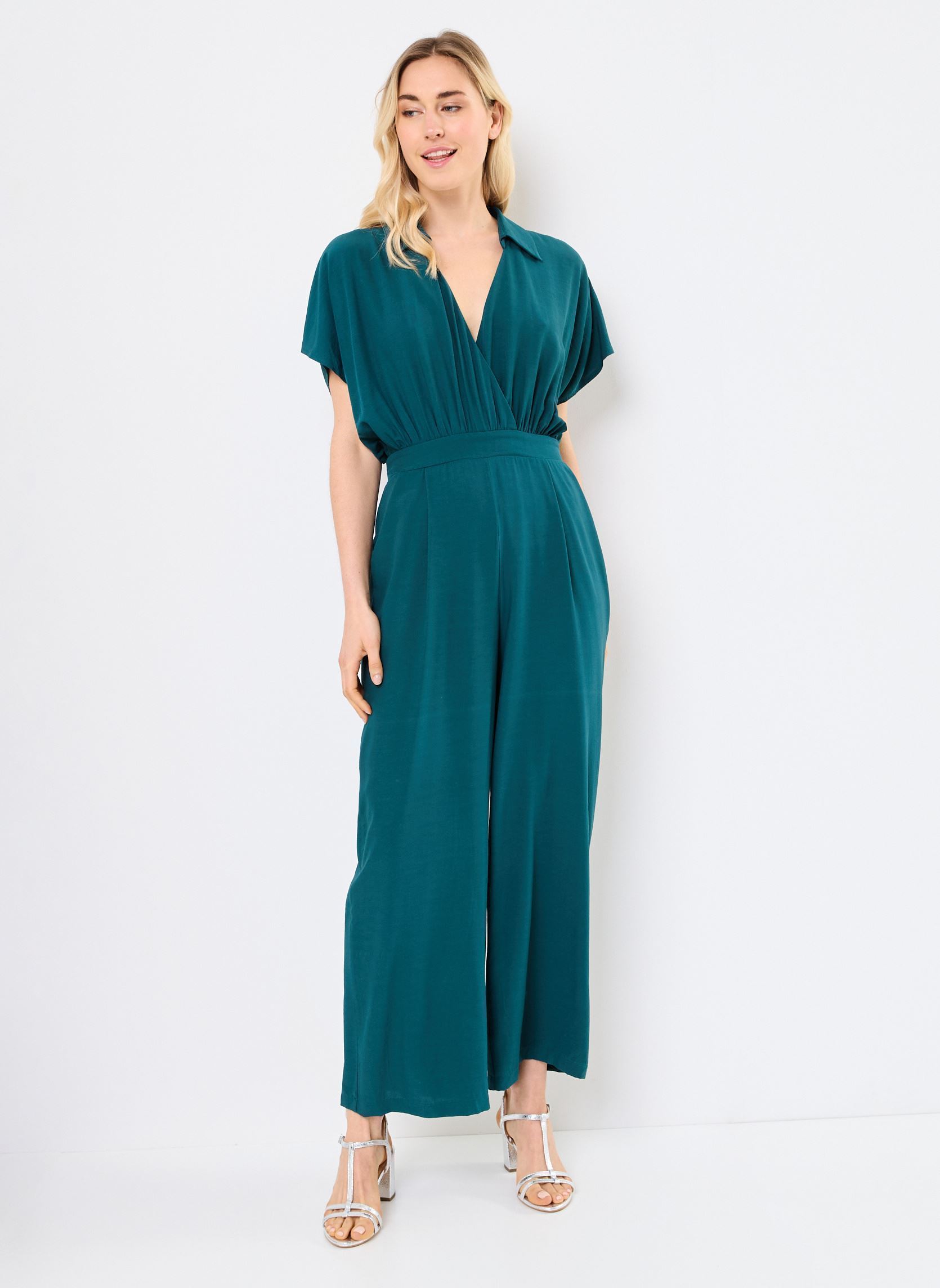 Jumpsuits LA1340DP damen blau Molly Bracken Jumpsuits LA1340DP damen blau PETROL BLUE