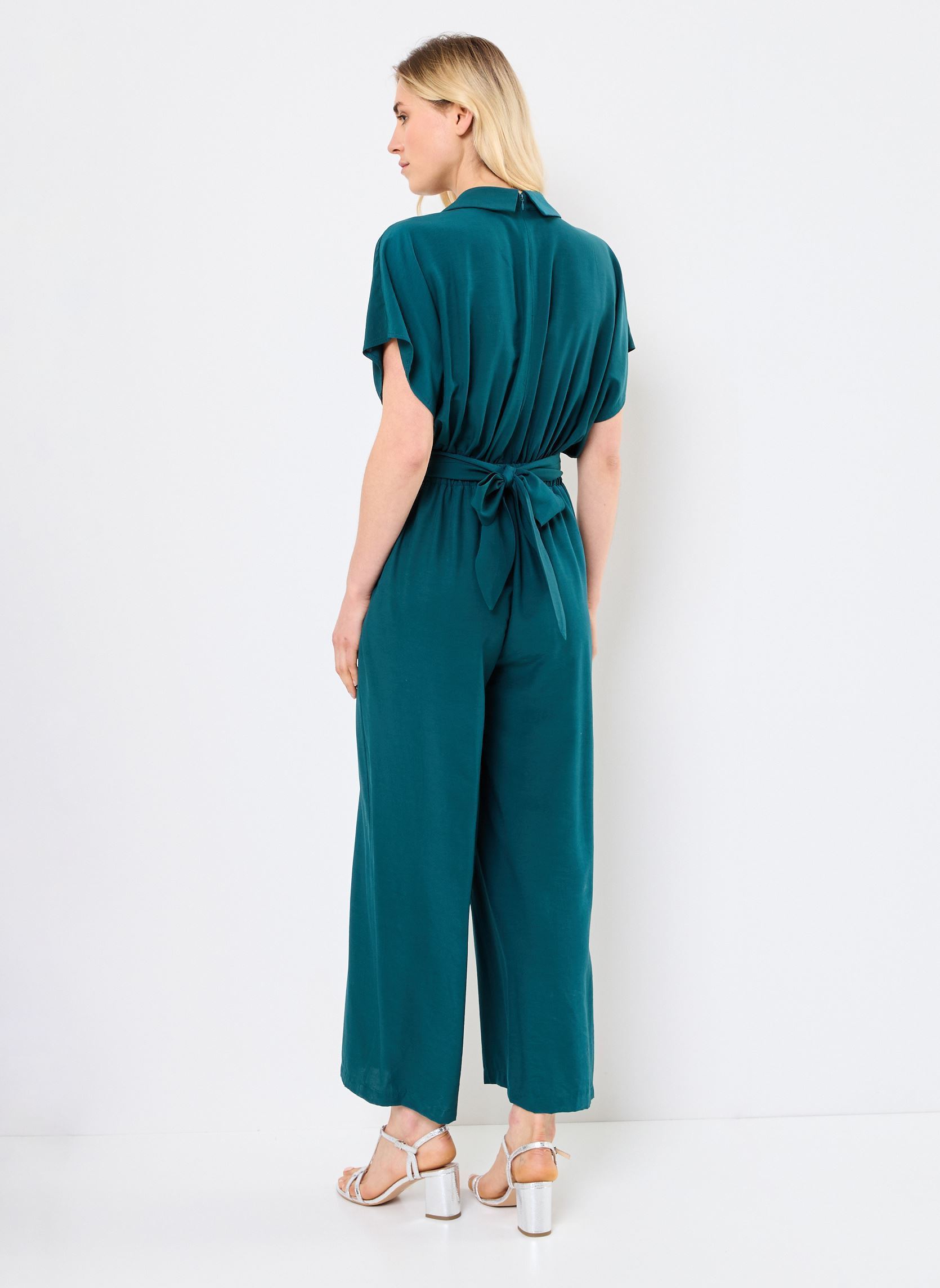 Jumpsuits LA1340DP damen blau Molly Bracken Jumpsuits LA1340DP damen blau PETROL BLUE