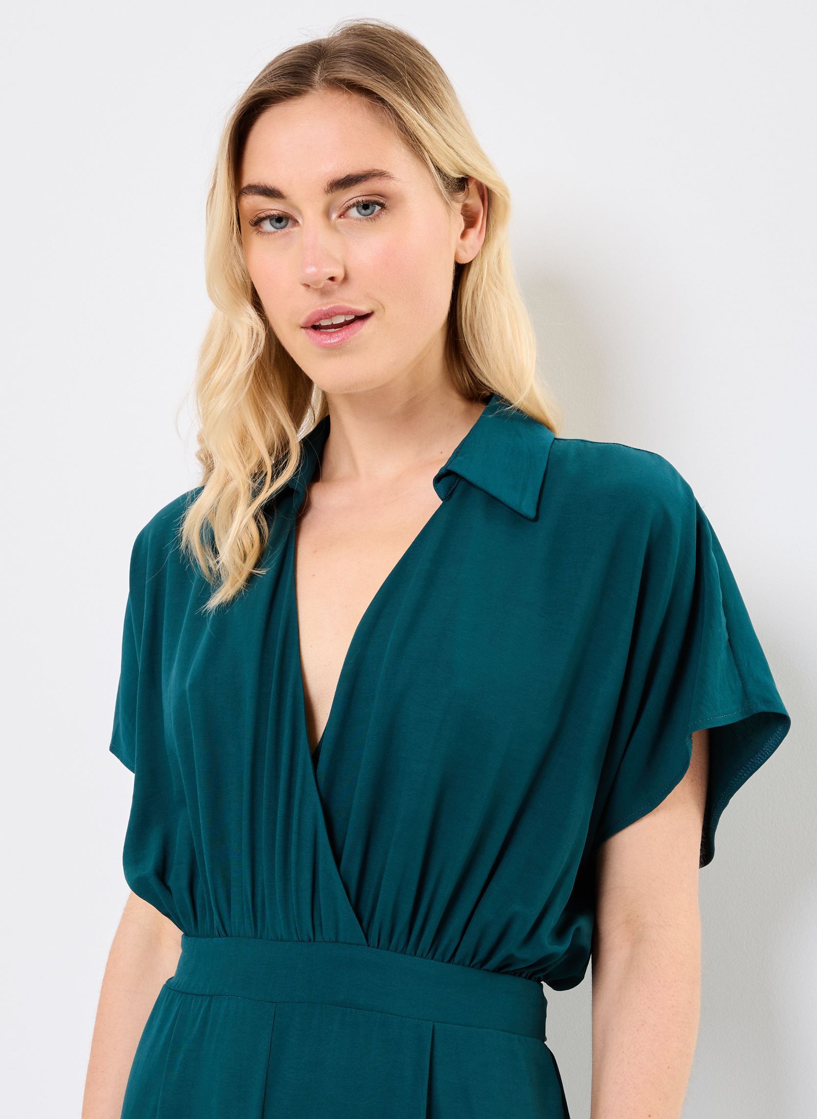 Jumpsuits LA1340DP damen blau Molly Bracken Jumpsuits LA1340DP damen blau PETROL BLUE