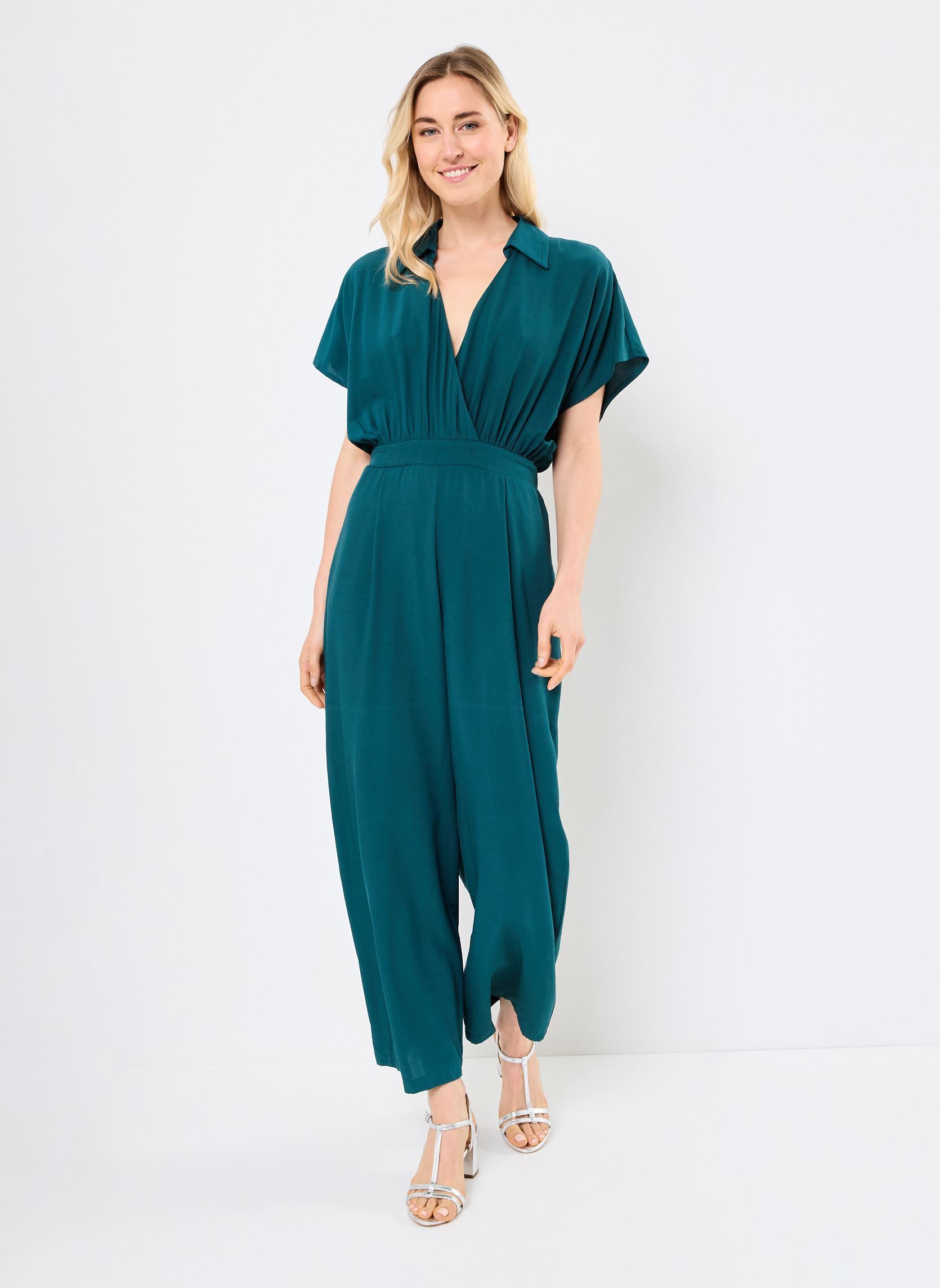 Jumpsuits LA1340DP damen blau Molly Bracken Jumpsuits LA1340DP damen blau PETROL BLUE