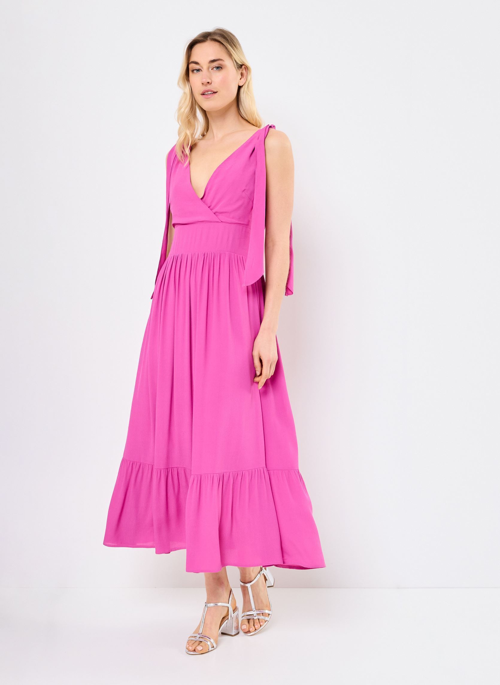 Lange Kleider LA1463DE damen rosa Molly Bracken Lange Kleider LA1463DE damen rosa PURPLE BOUGAINVILLIER