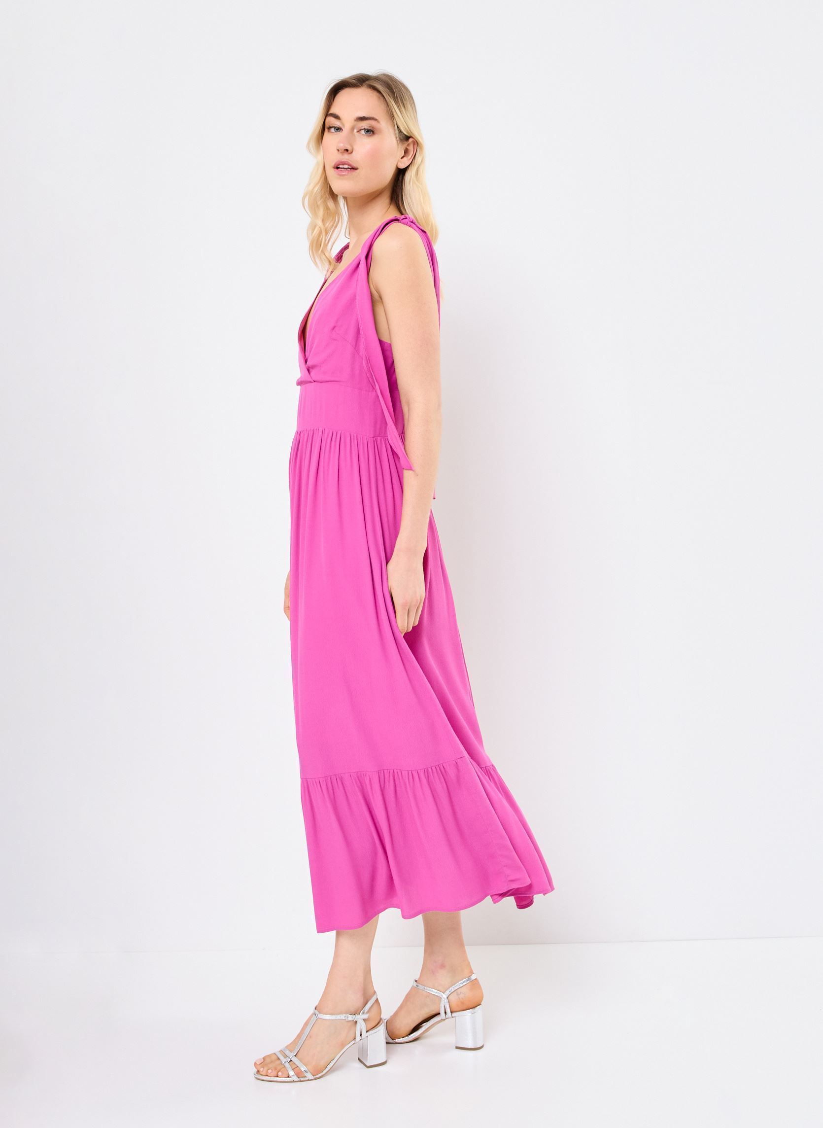 Lange Kleider LA1463DE damen rosa Molly Bracken Lange Kleider LA1463DE damen rosa PURPLE BOUGAINVILLIER