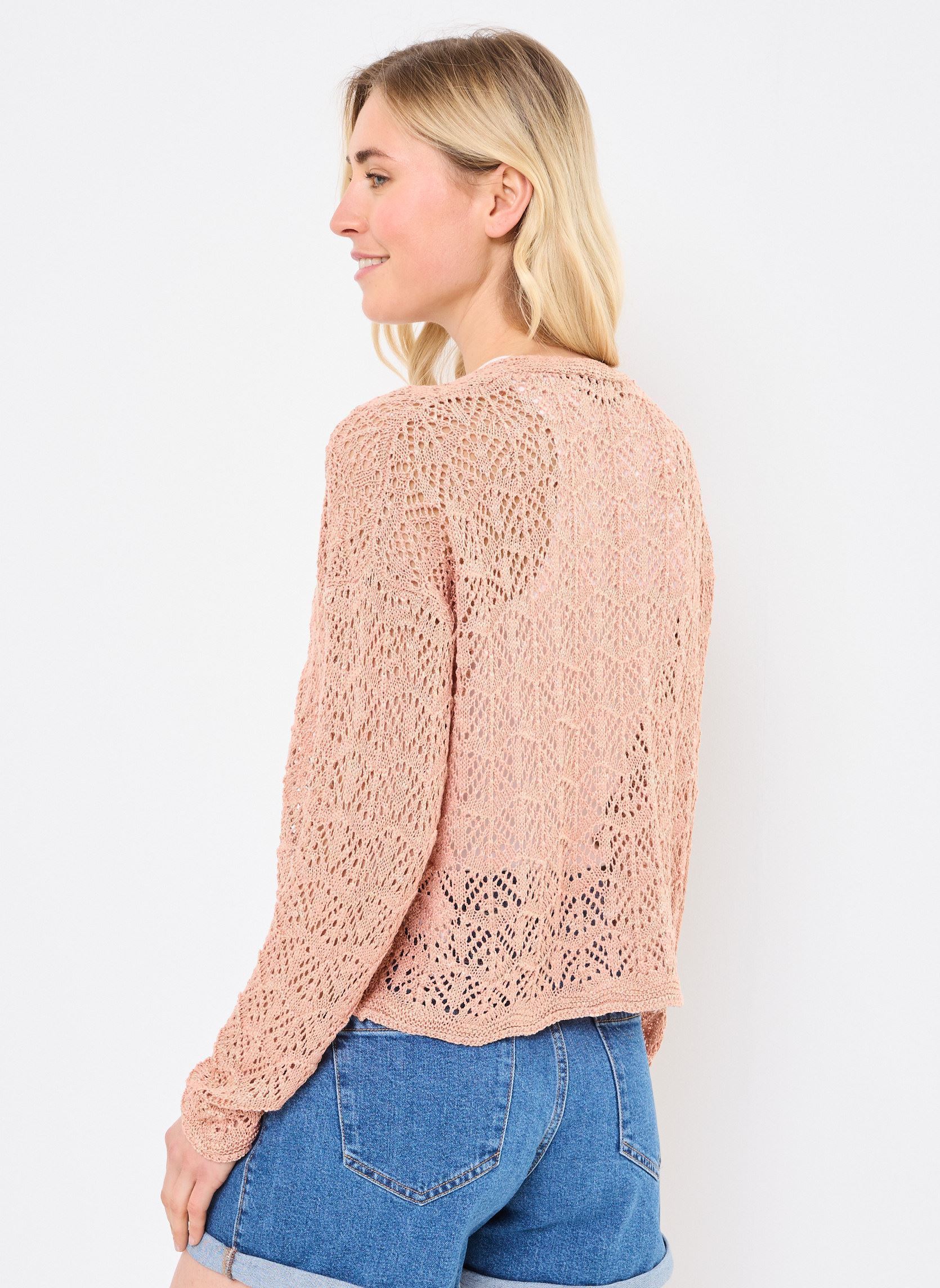 Gilets LA1501DP femme rose Molly Bracken Gilets LA1501DP femme rose PEACHY PINK