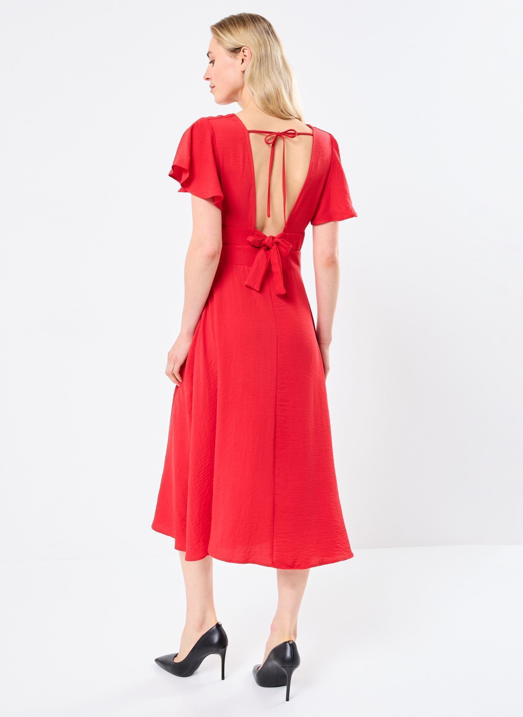 Robes longues LA1519DP femme rouge Molly Bracken Robes longues LA1519DP femme rouge RED