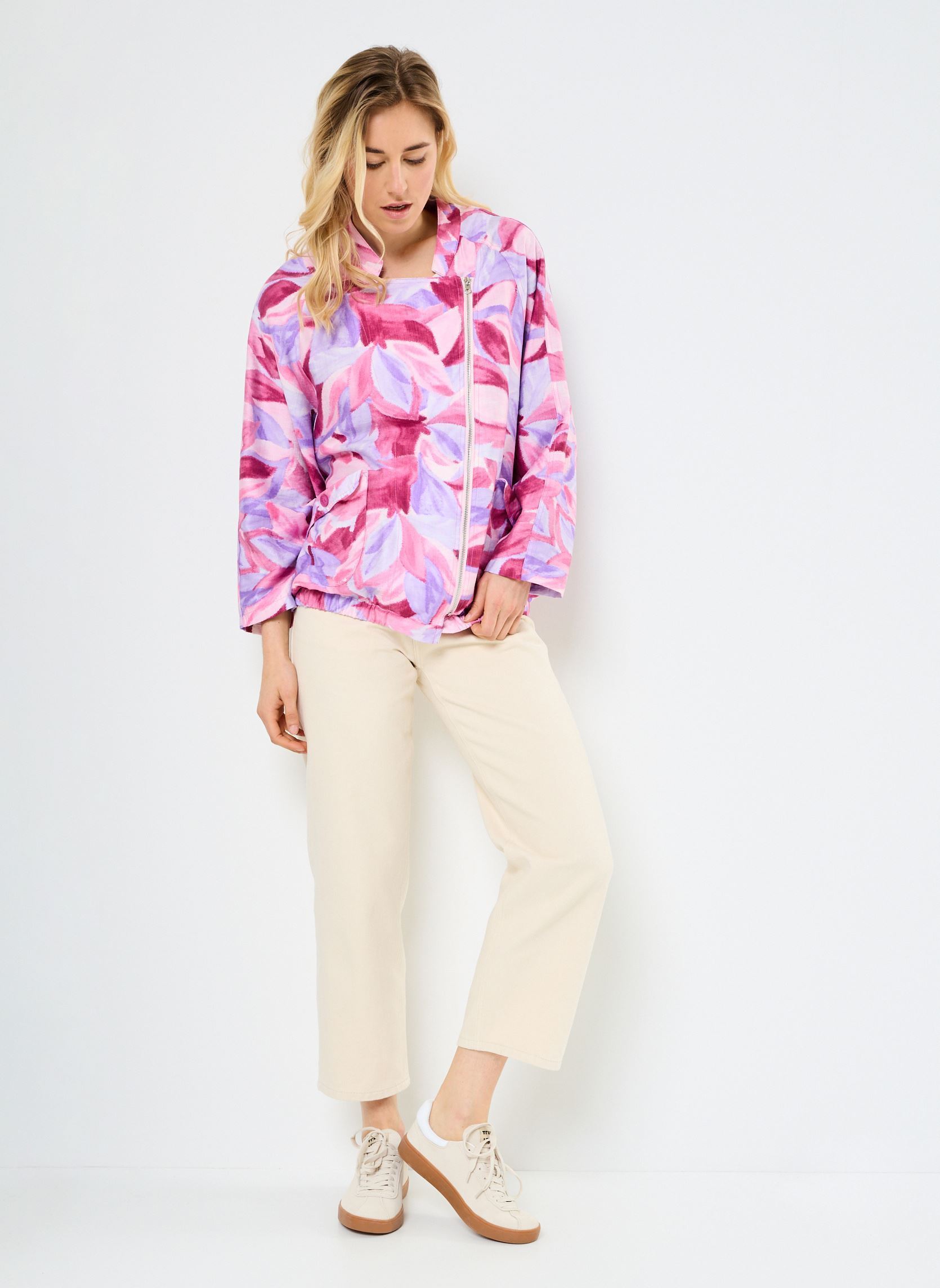 Blousons LA1667DE femme multicolore Molly Bracken Blousons LA1667DE femme multicolore PINK POEMA