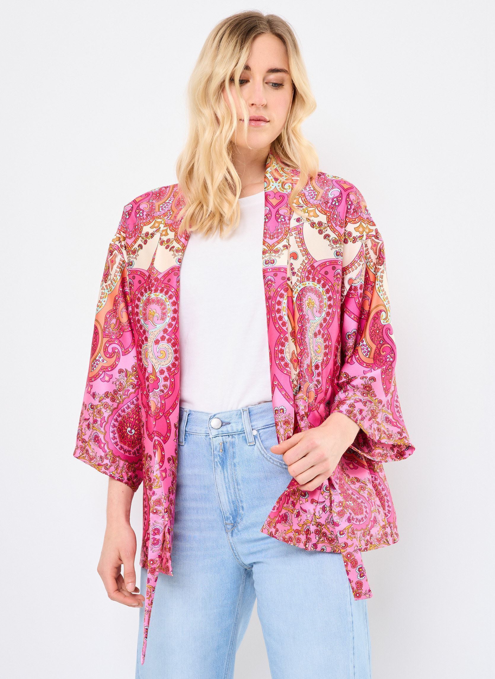 Vestes LA1680DE femme multicolore Molly Bracken Vestes LA1680DE femme multicolore PINK DAPHNE