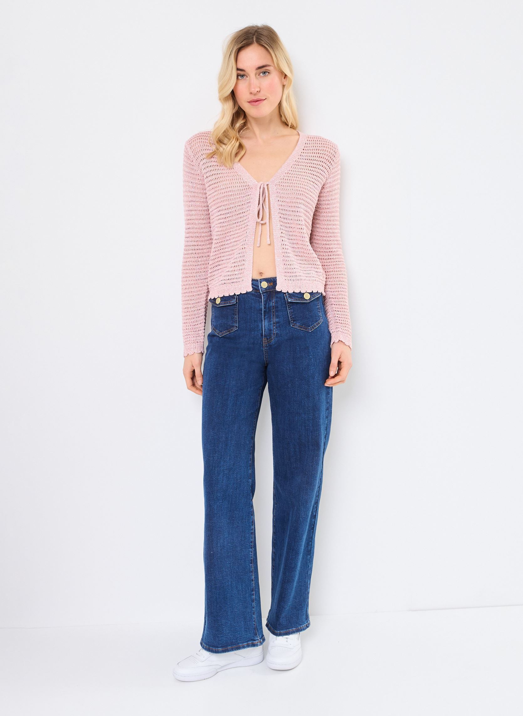 Vesten LA1707DP dames roze Molly Bracken Vesten LA1707DP dames roze LIGHT PINK