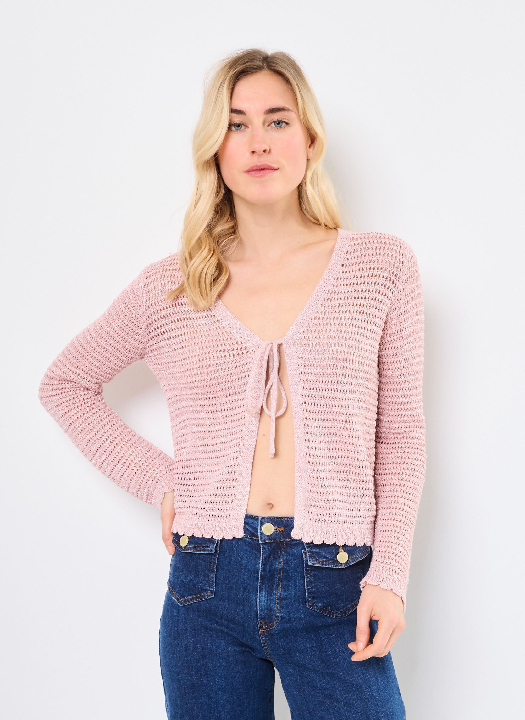 Vesten LA1707DP dames roze Molly Bracken Vesten LA1707DP dames roze LIGHT PINK