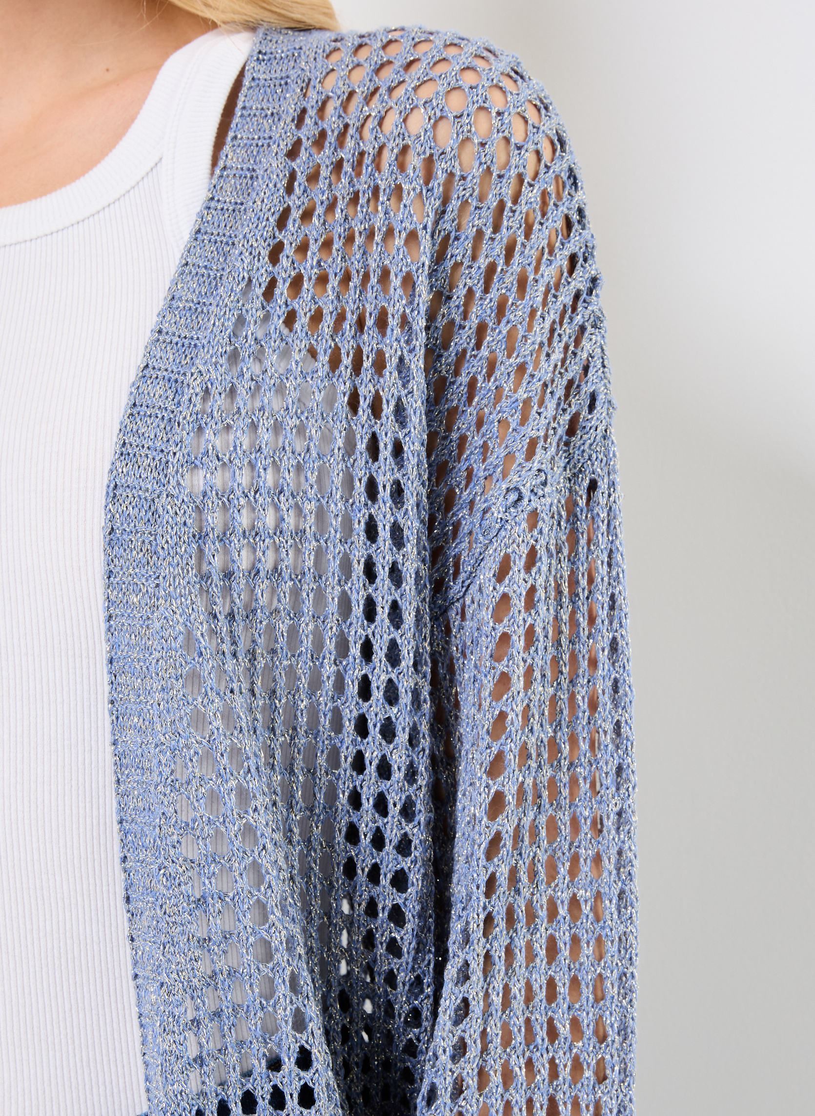 Strickjacken und Westen LA1711DP damen blau Molly Bracken Strickjacken und Westen LA1711DP damen blau BLUE
