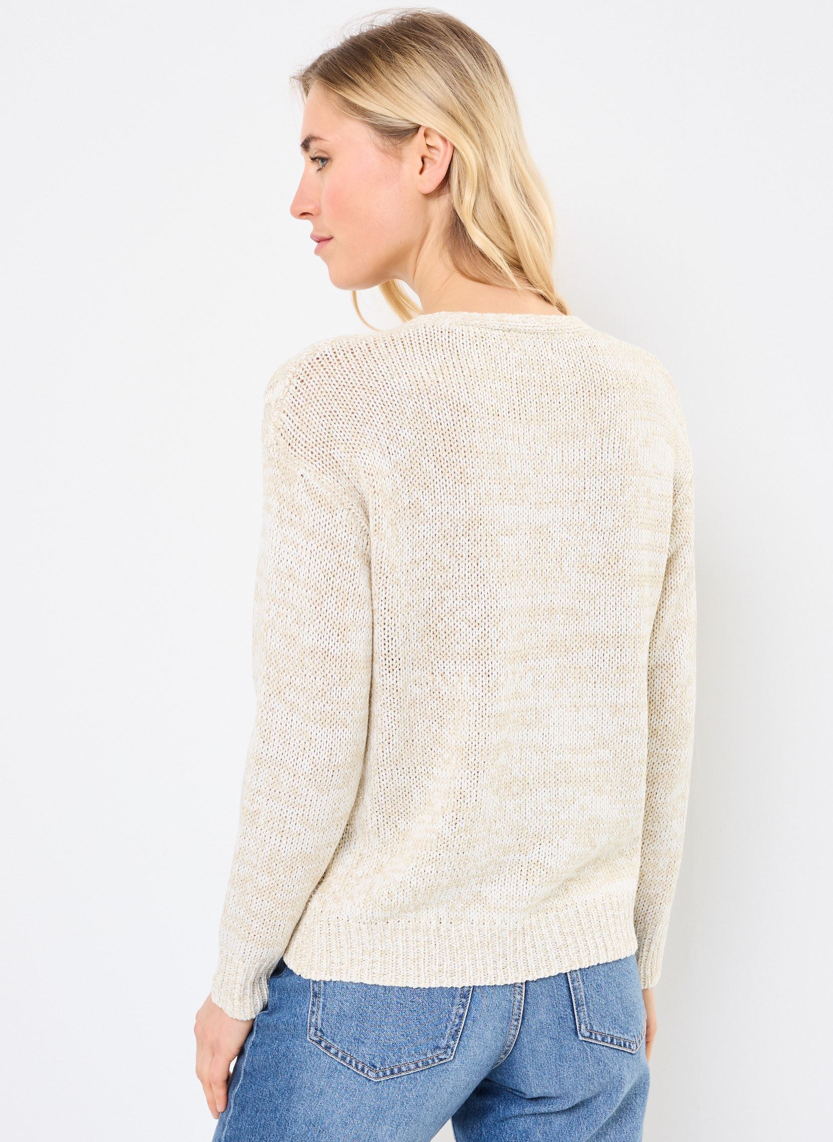 Gilet LA1712DP donna bianco Molly Bracken Gilet LA1712DP donna bianco OFFWHITE