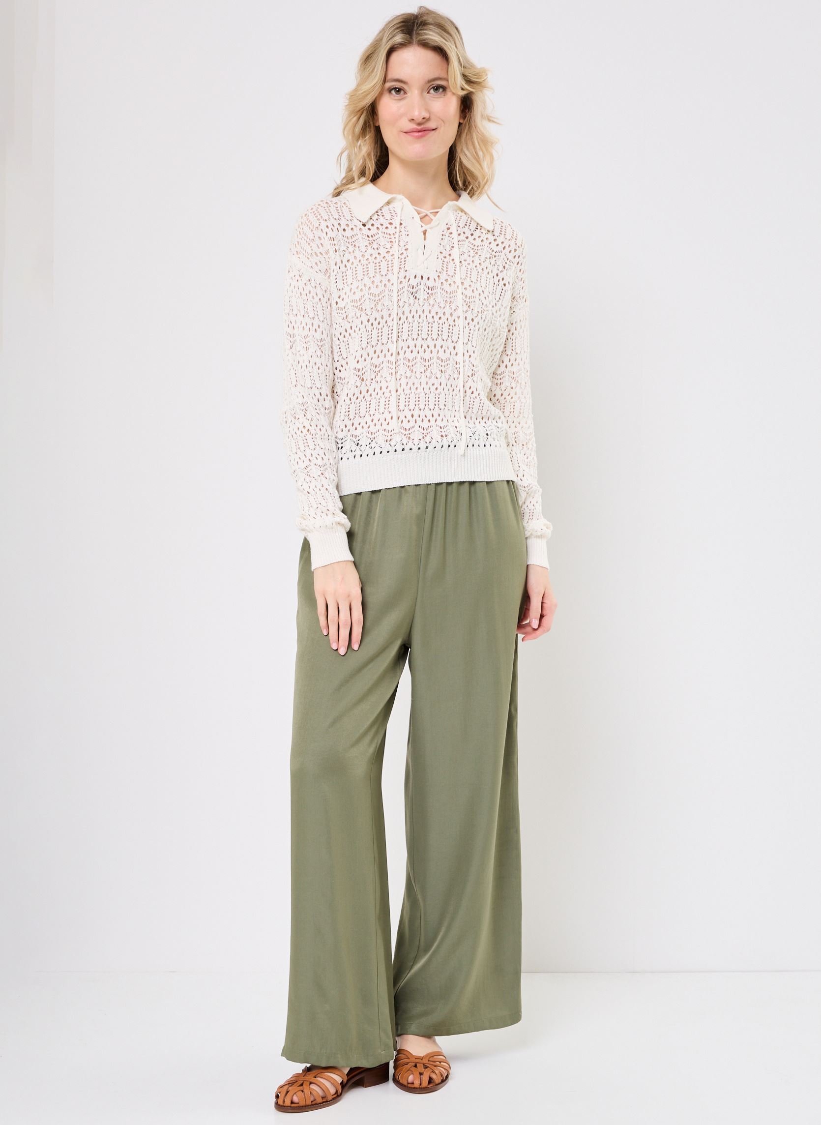Pulls M146DP femme blanc Molly Bracken Pulls M146DP femme blanc CREAM