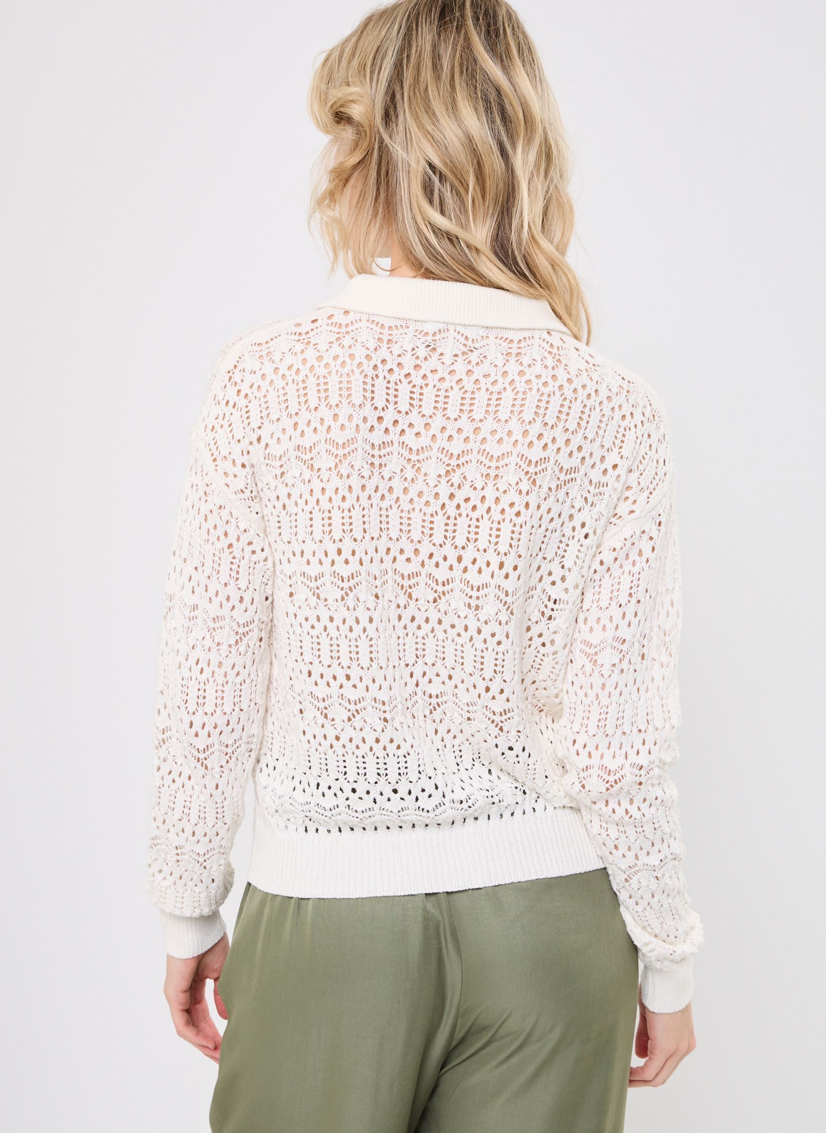 Pulls M146DP femme blanc Molly Bracken Pulls M146DP femme blanc CREAM