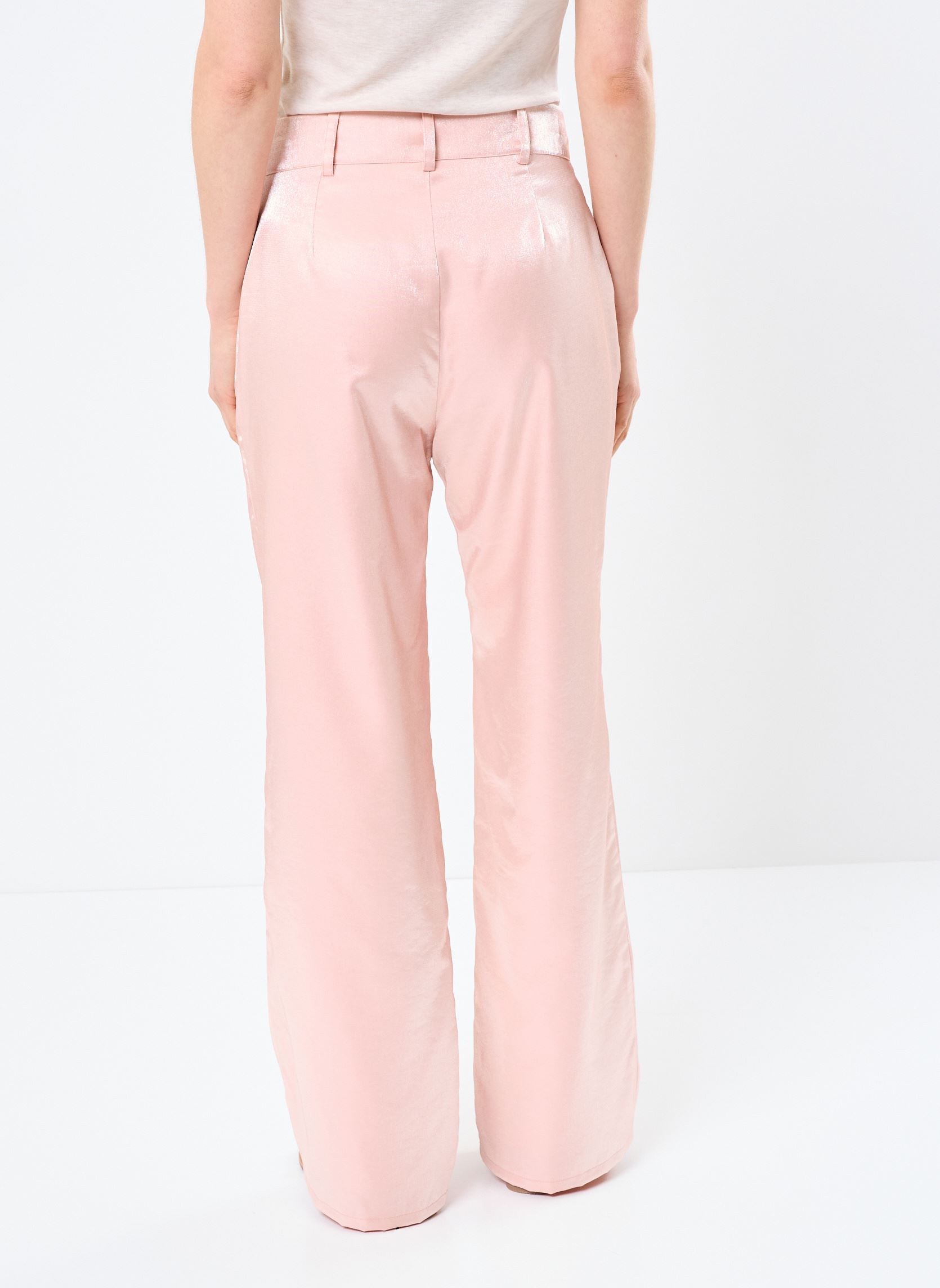 Pantalons droit MW105DP femme rose Molly Bracken Pantalons droit MW105DP femme rose LIGHT PINK