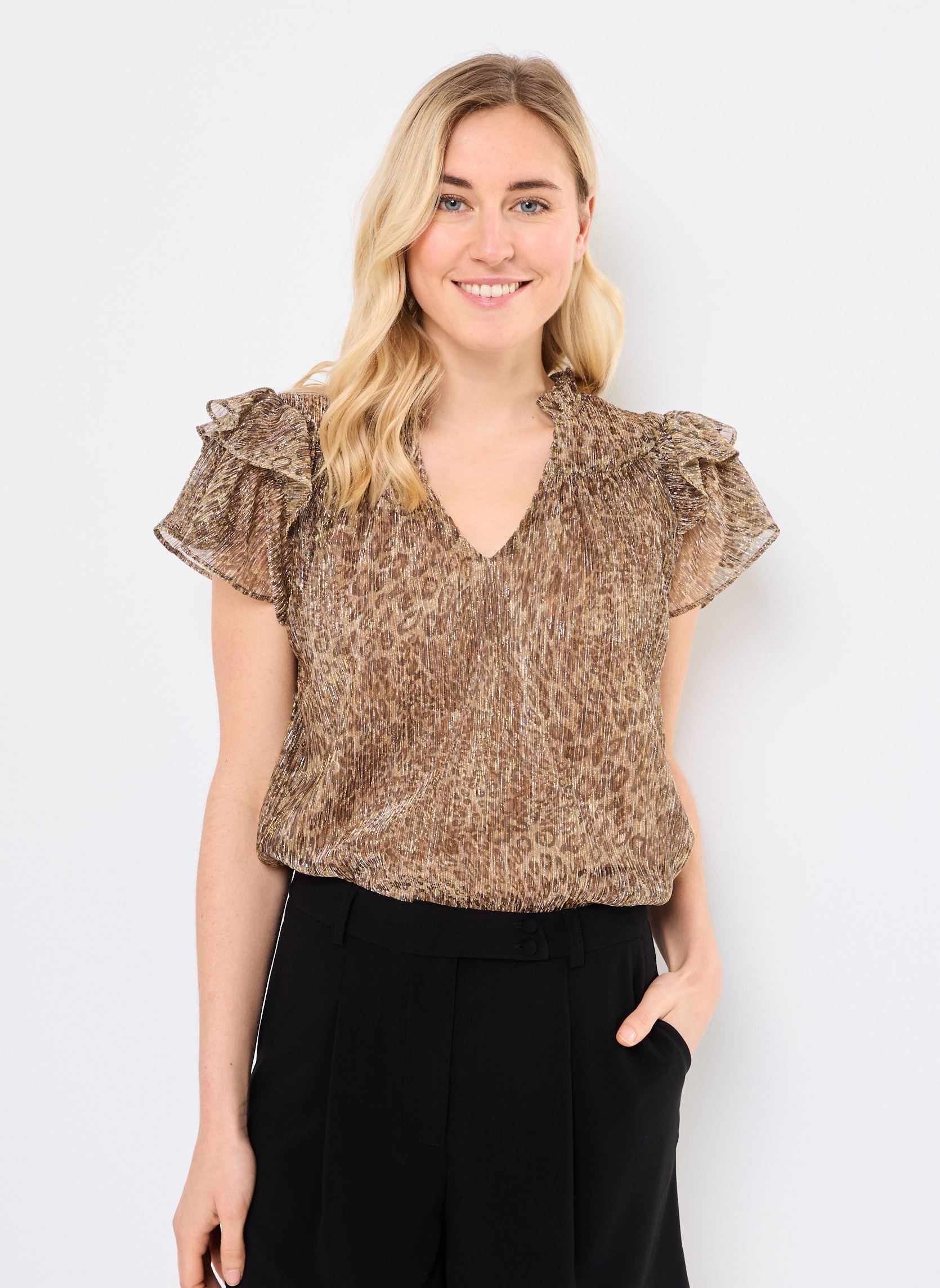 Tops MW126DE femme beige Molly Bracken Tops MW126DE femme beige BEIGE