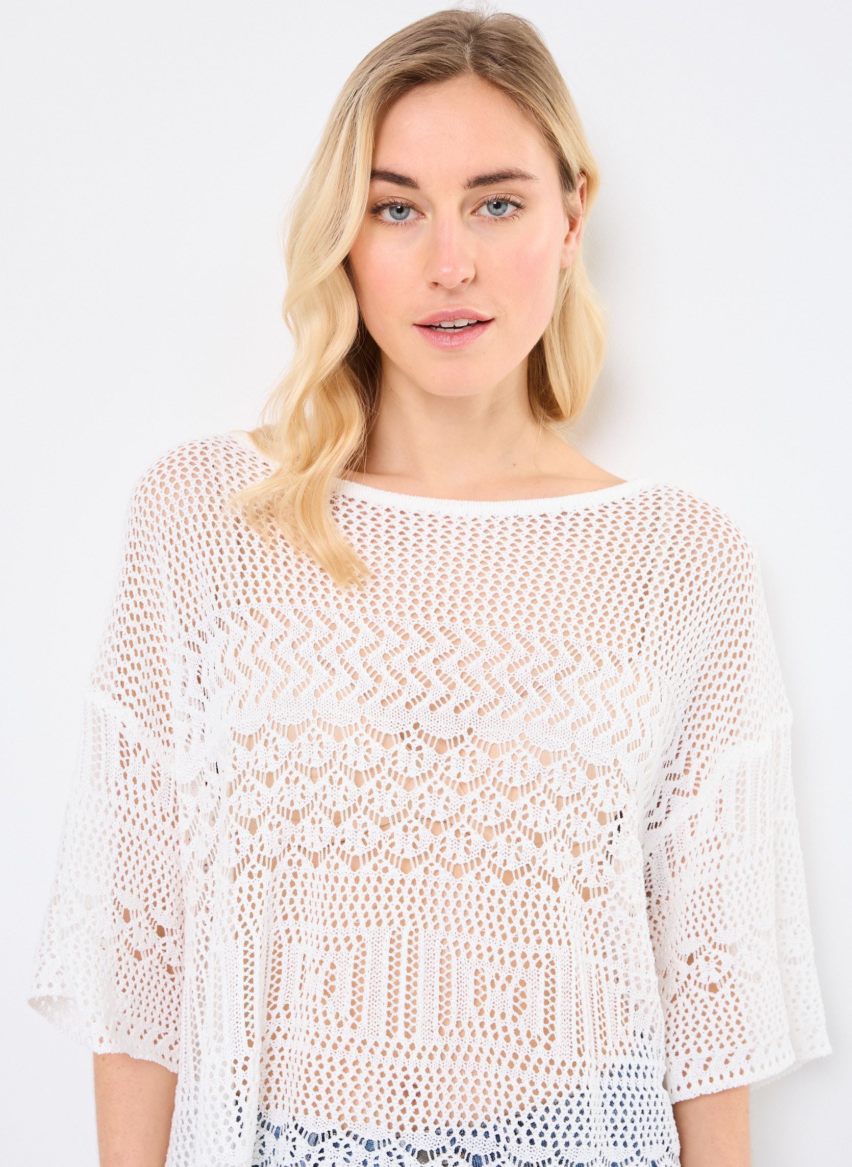 Pulls N240DE femme blanc Molly Bracken Pulls N240DE femme blanc WHITE