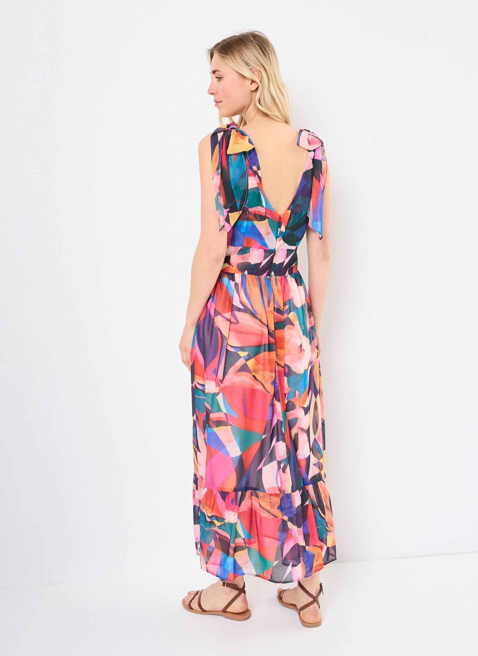 Vestiti lunghi P1743DP donna multicolore Molly Bracken Vestiti lunghi P1743DP donna multicolore MULTICO DONNA