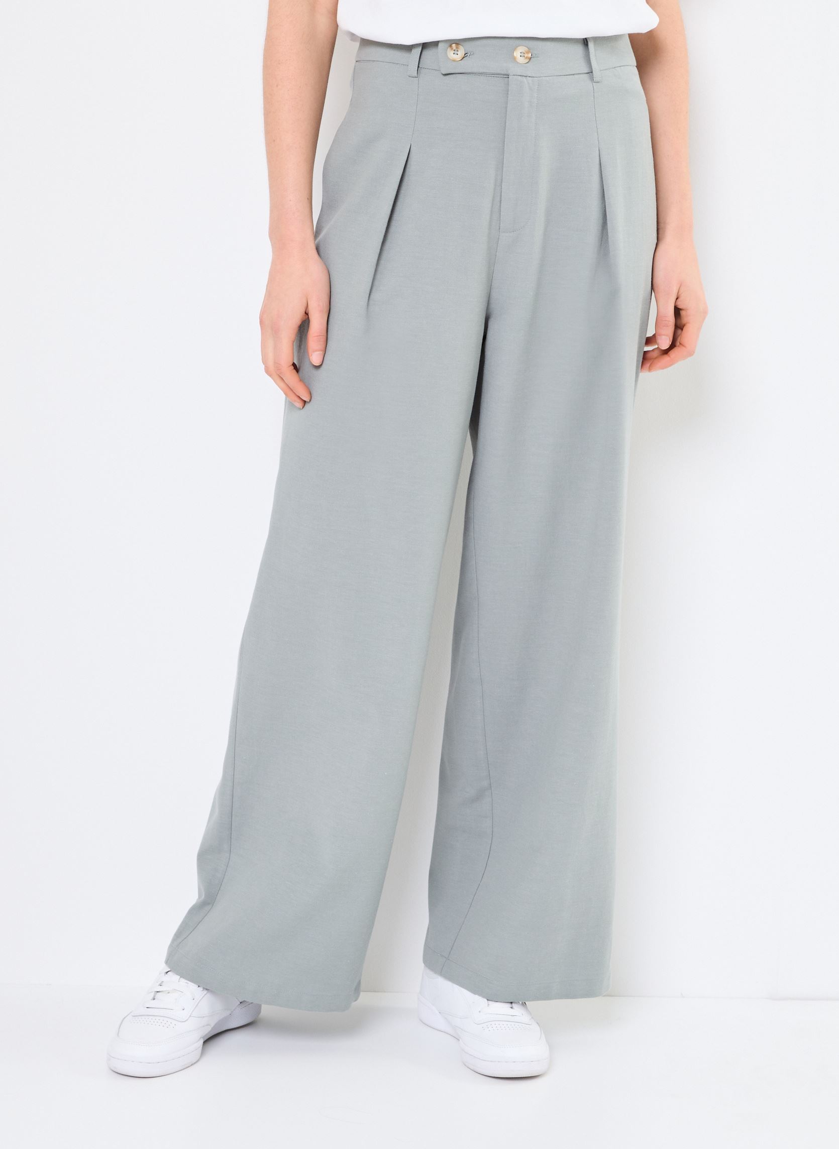 Pantalones rectos P1769DP mujer verde Molly Bracken Pantalones rectos P1769DP mujer verde SAGE GREEN