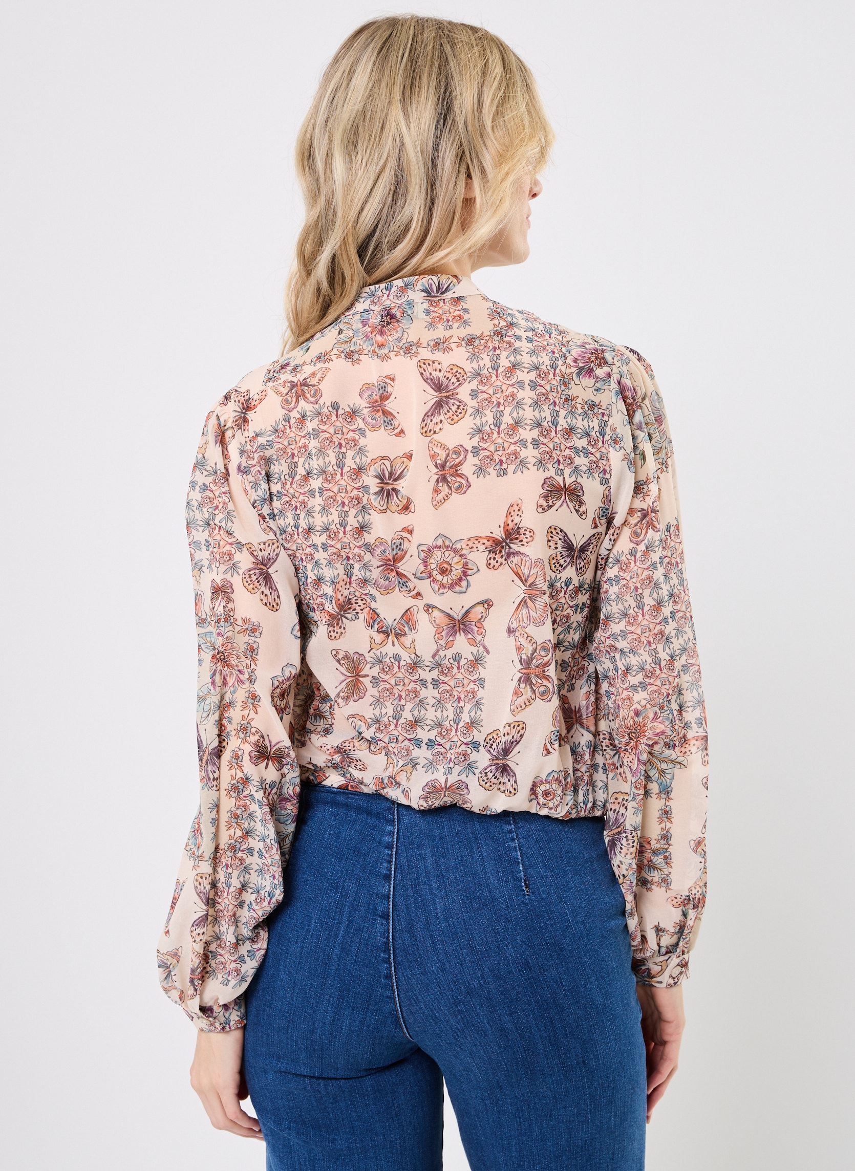 Blouses P1771ADE femme multicolore Molly Bracken Blouses P1771ADE femme multicolore CREAM CAPUCINE
