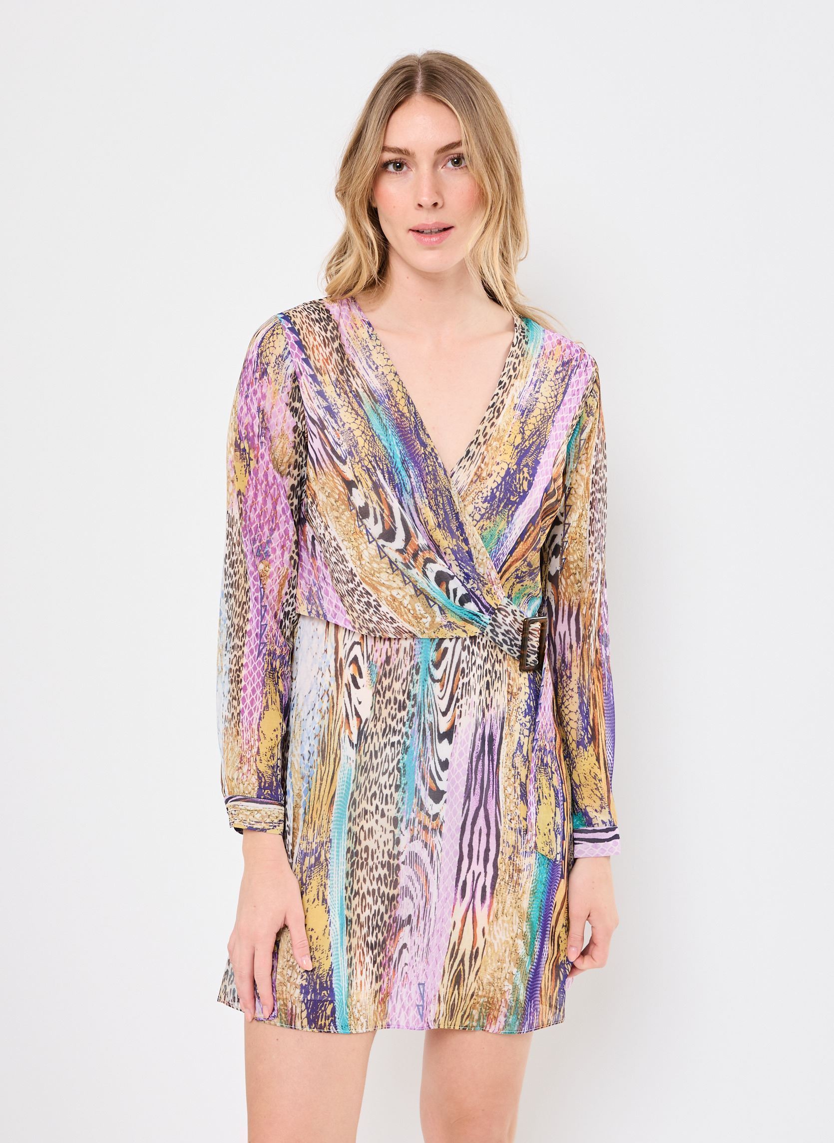Robes P1780DP femme multicolore Molly Bracken Robes P1780DP femme multicolore MULTICO PAOLA
