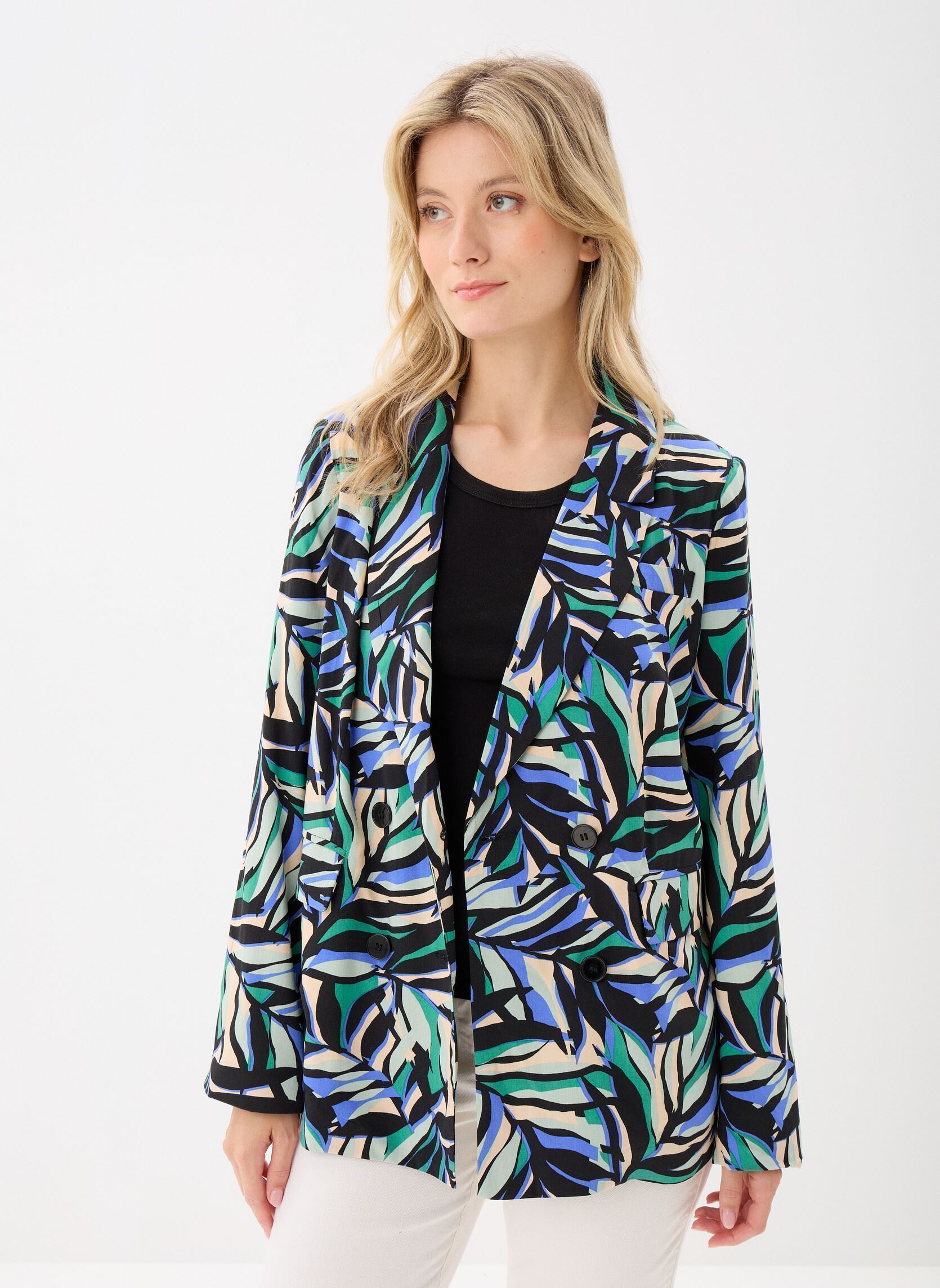 Blazer P1785DP damen mehrfarbig Molly Bracken Blazer P1785DP damen mehrfarbig BLACK MELISSA