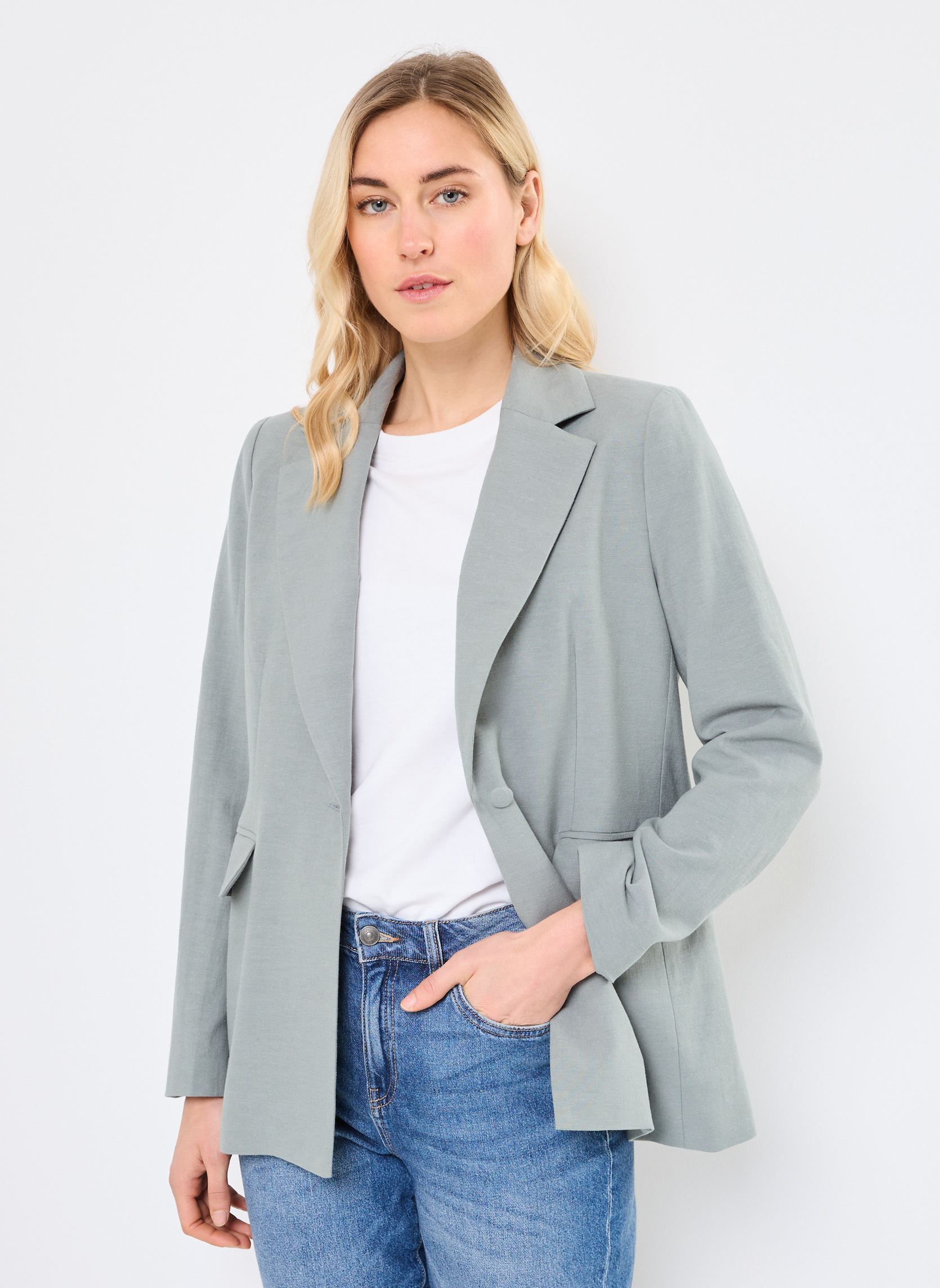 Blazer P1793DP dames groen Molly Bracken Blazer P1793DP dames groen SAGE GREEN
