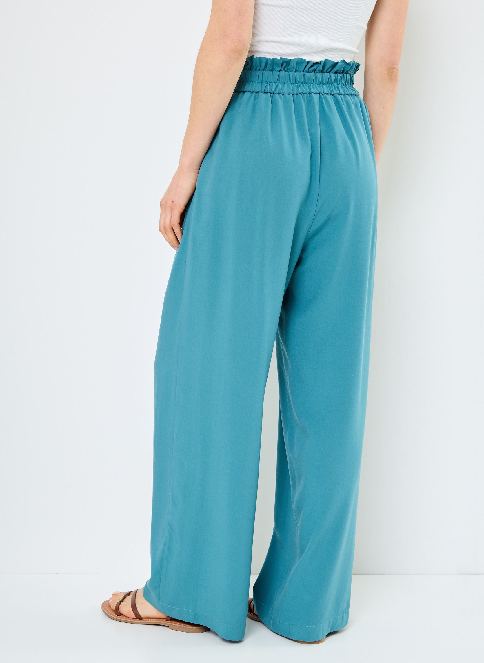 Pantalons larges R1723DP femme vert Molly Bracken Pantalons larges R1723DP femme vert EMERALD GREEN