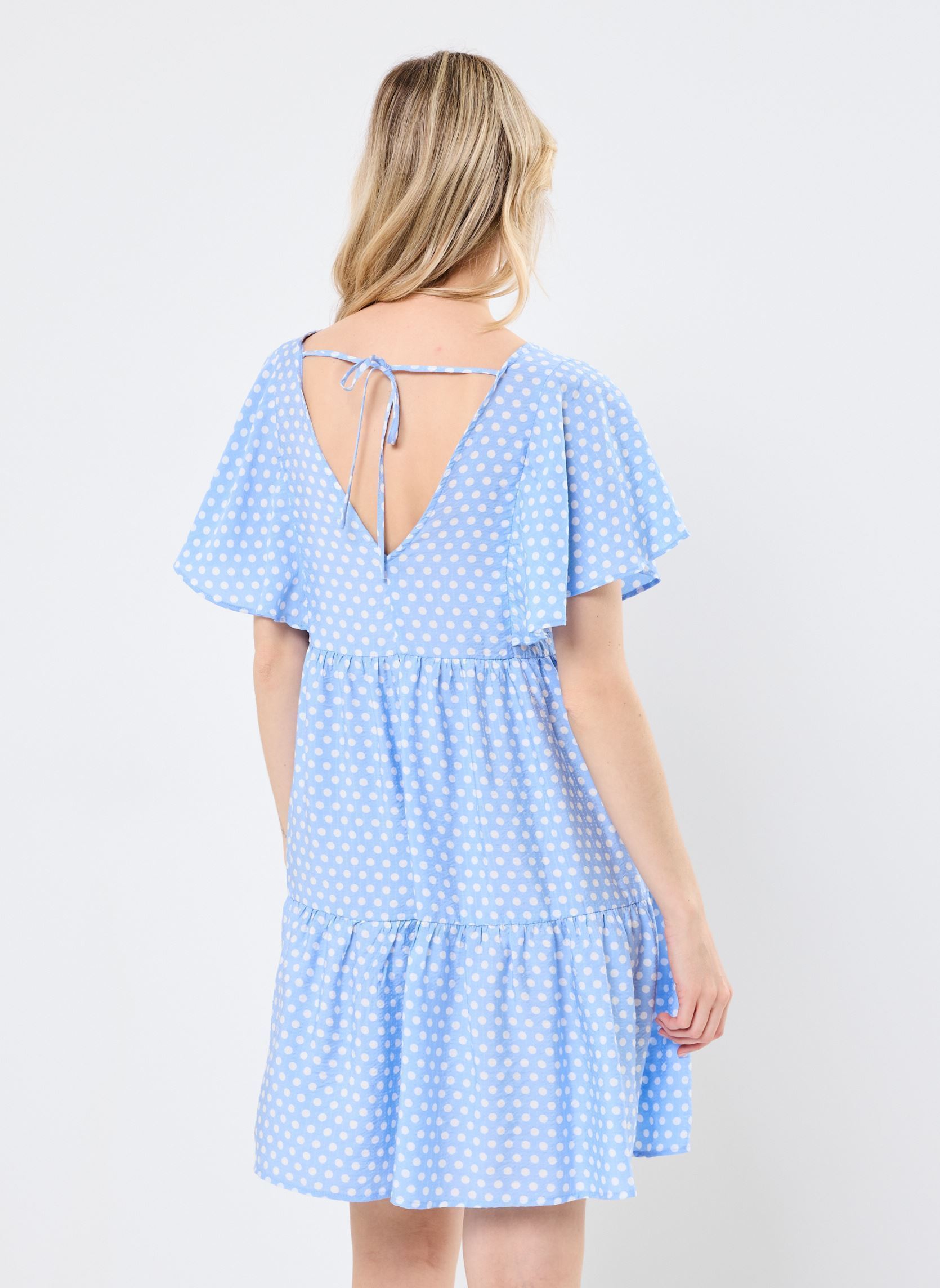 Robes T1738DE femme bleu Molly Bracken Robes T1738DE femme bleu LIGHT BLUE