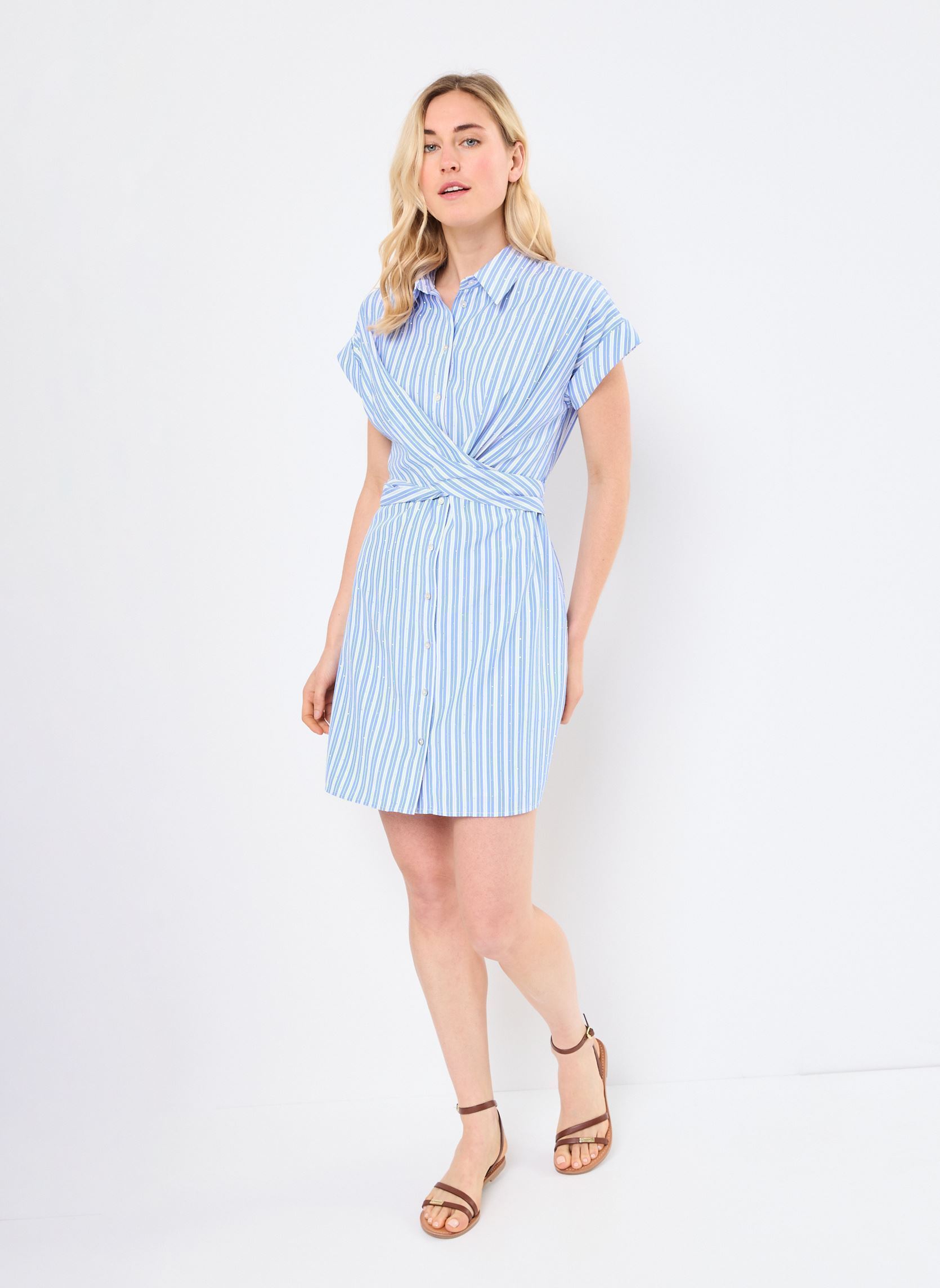 Kleider T1741ADP damen blau Molly Bracken Kleider T1741ADP damen blau LIGHT BLUE