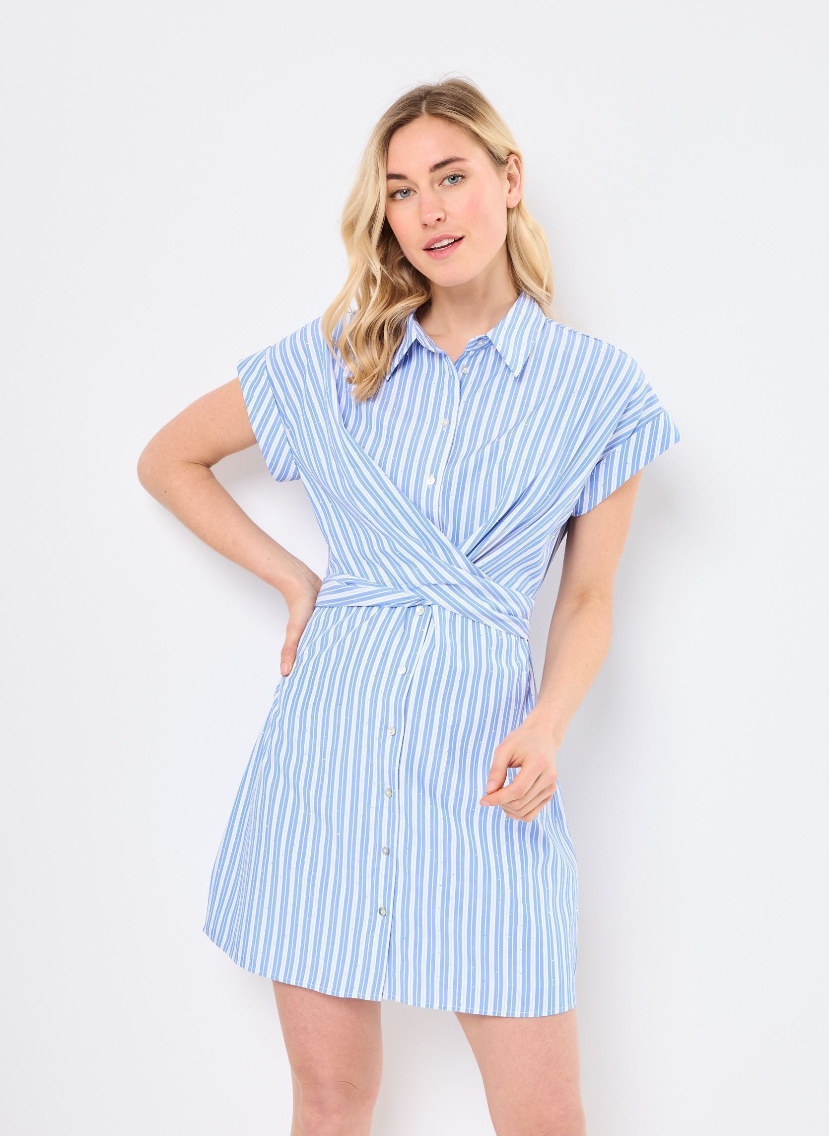Kleider T1741ADP damen blau Molly Bracken Kleider T1741ADP damen blau LIGHT BLUE