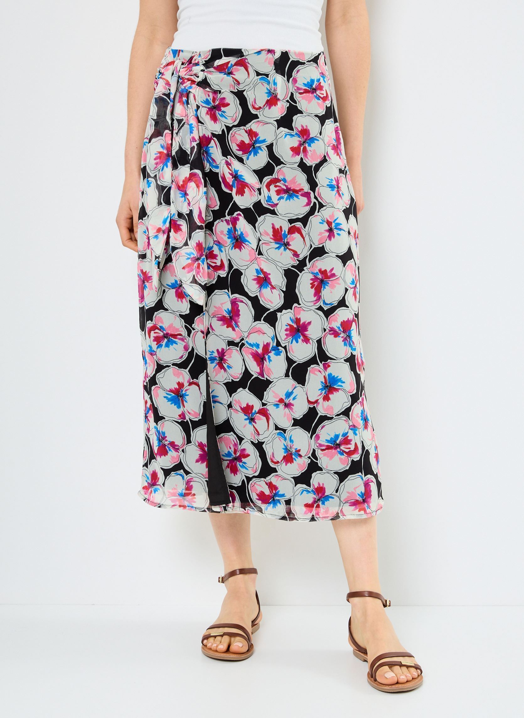 Jupes mi-longues T1769ADP femme multicolore Molly Bracken Jupes mi-longues T1769ADP femme multicolore BLACK BIANCA