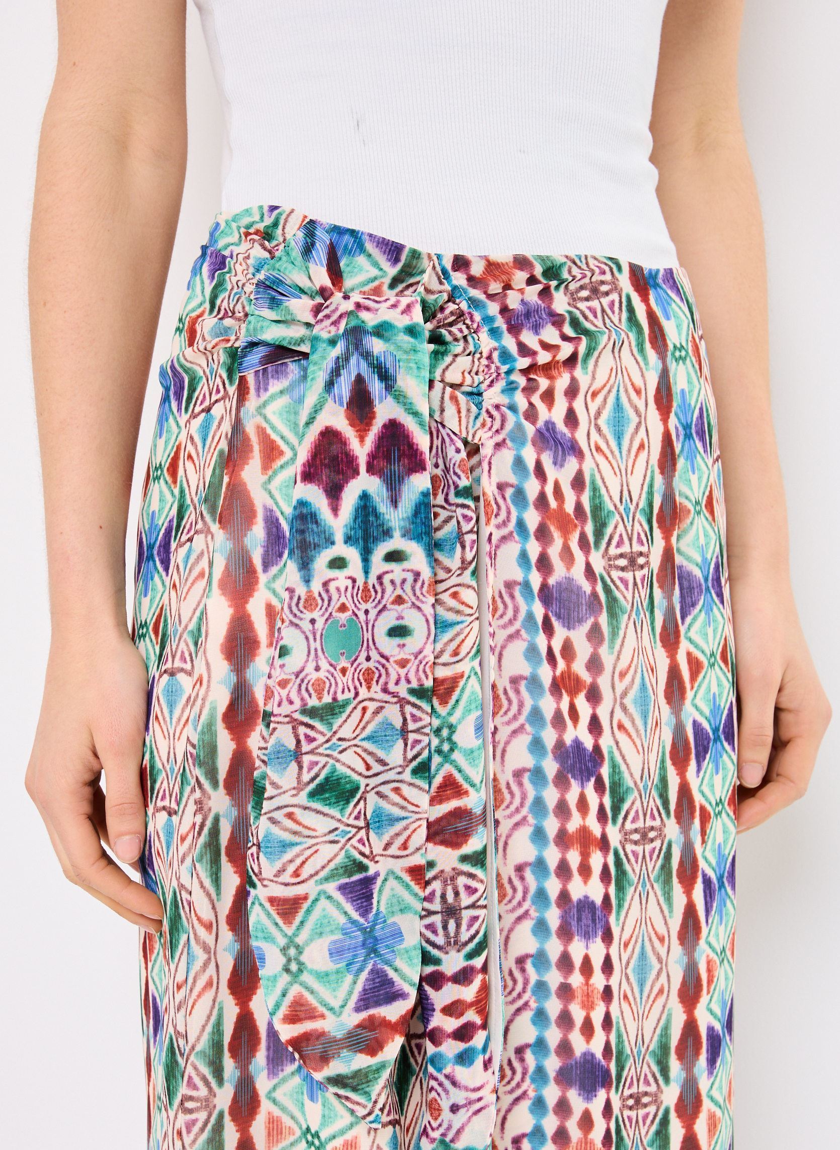 Jupes mi-longues T1769BDP femme multicolore Molly Bracken Jupes mi-longues T1769BDP femme multicolore MULTICO ELEA