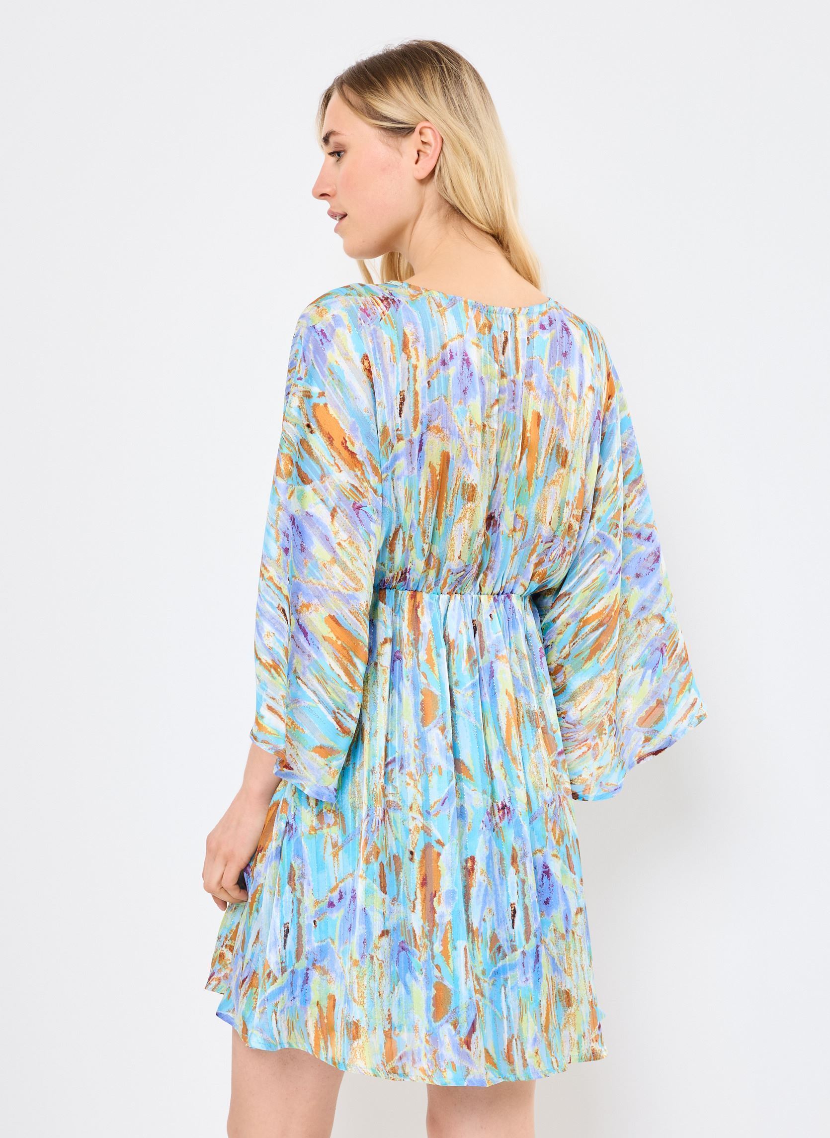 Robes T1975DE femme multicolore Molly Bracken Robes T1975DE femme multicolore BLUE EDMEE