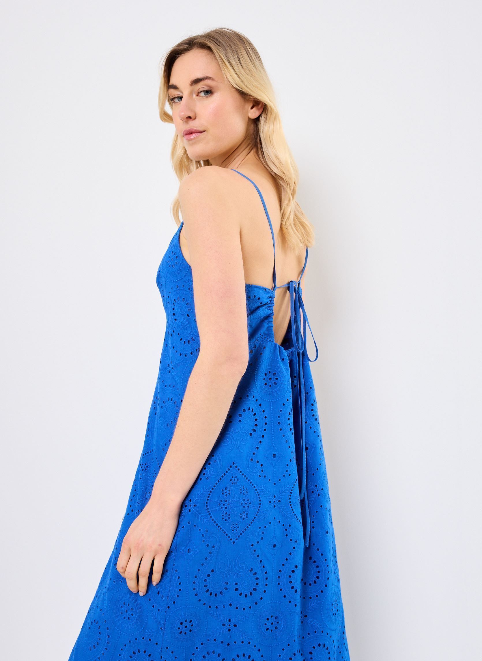 Robes longues T1991DE femme bleu Molly Bracken Robes longues T1991DE femme bleu COBALT BLUE