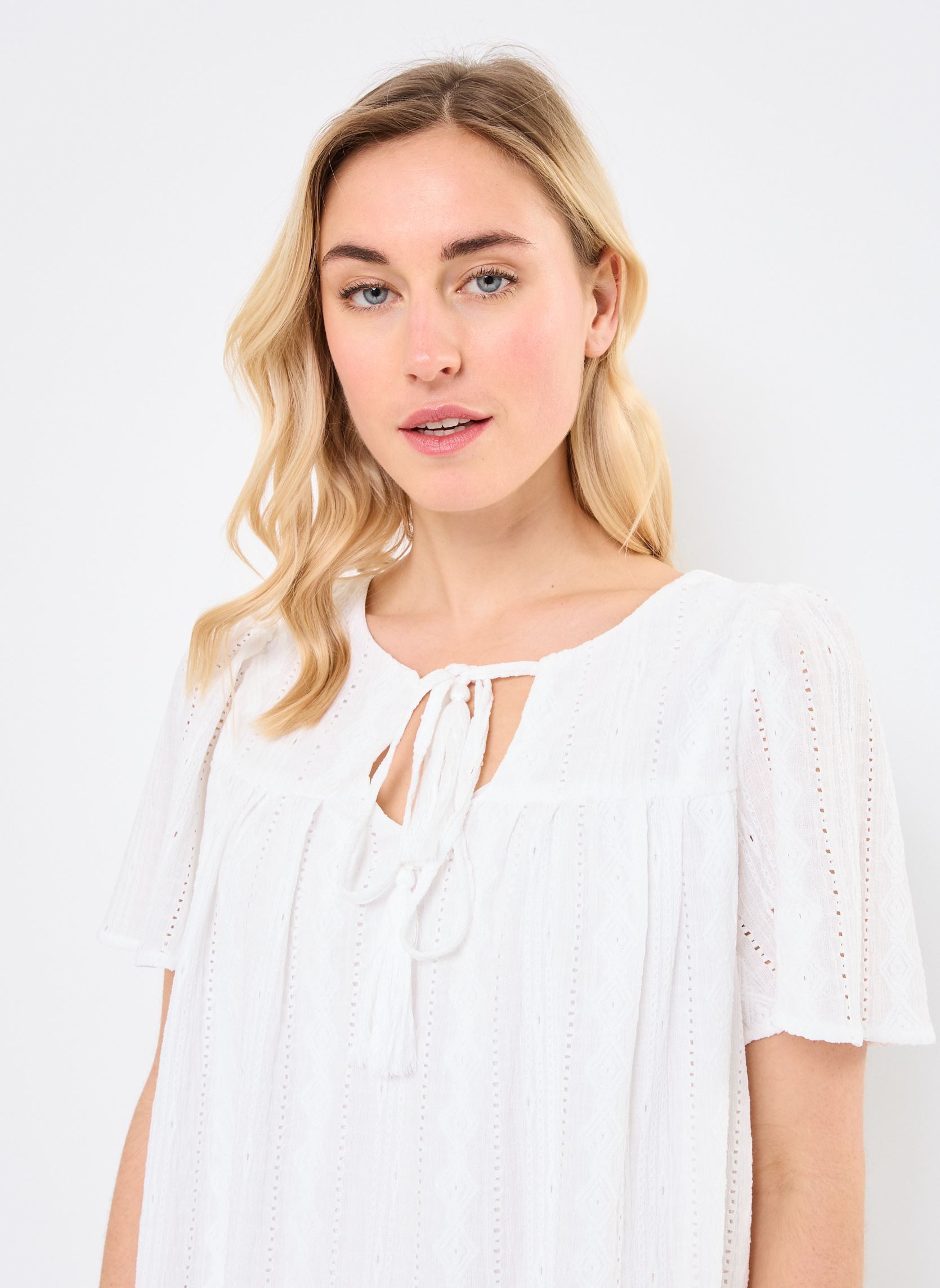 Robes T2007DP femme blanc Molly Bracken Robes T2007DP femme blanc OFFWHITE