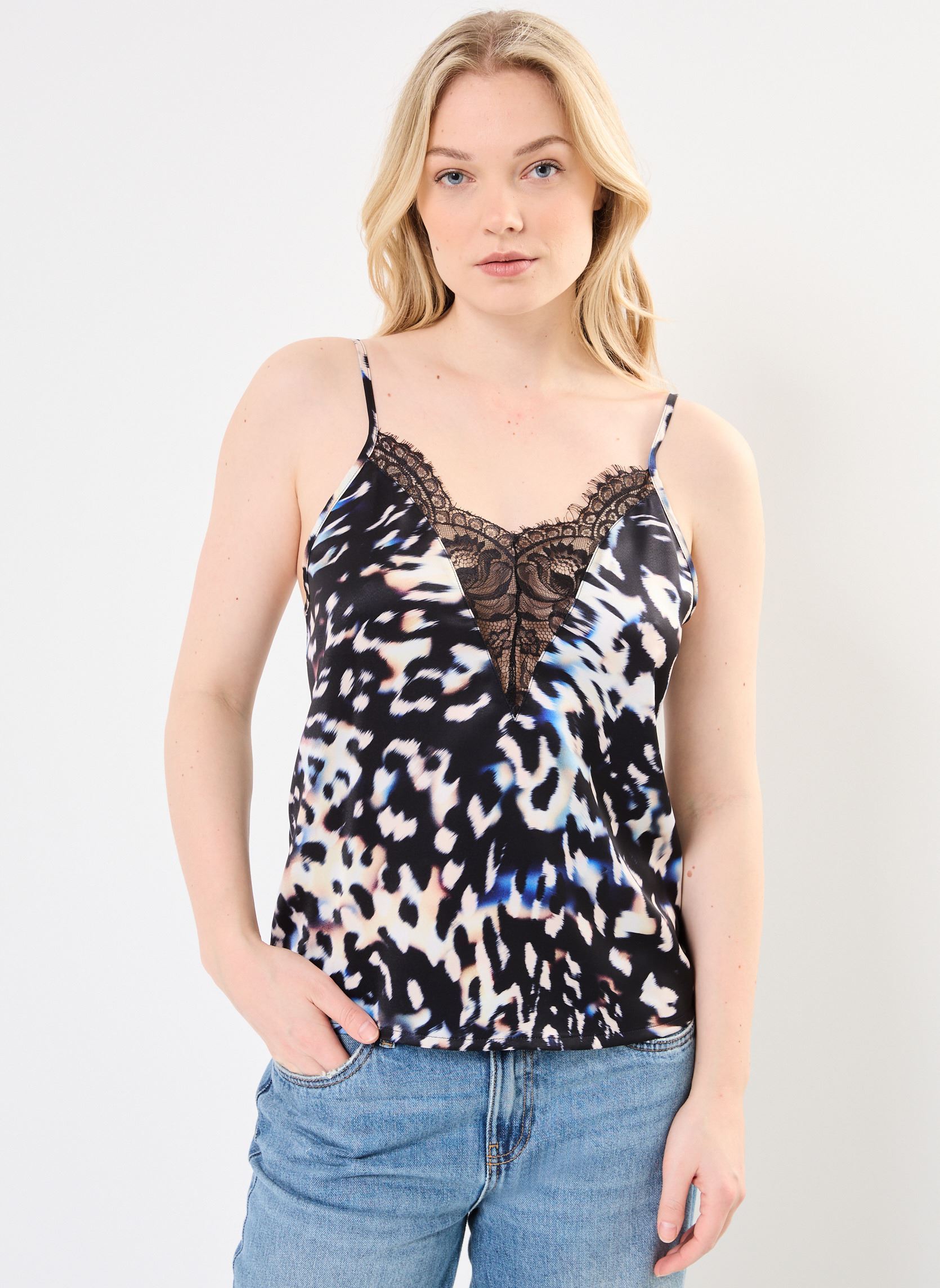 Tops T2026DP femme multicolore Molly Bracken Tops T2026DP femme multicolore BLACK MONICA
