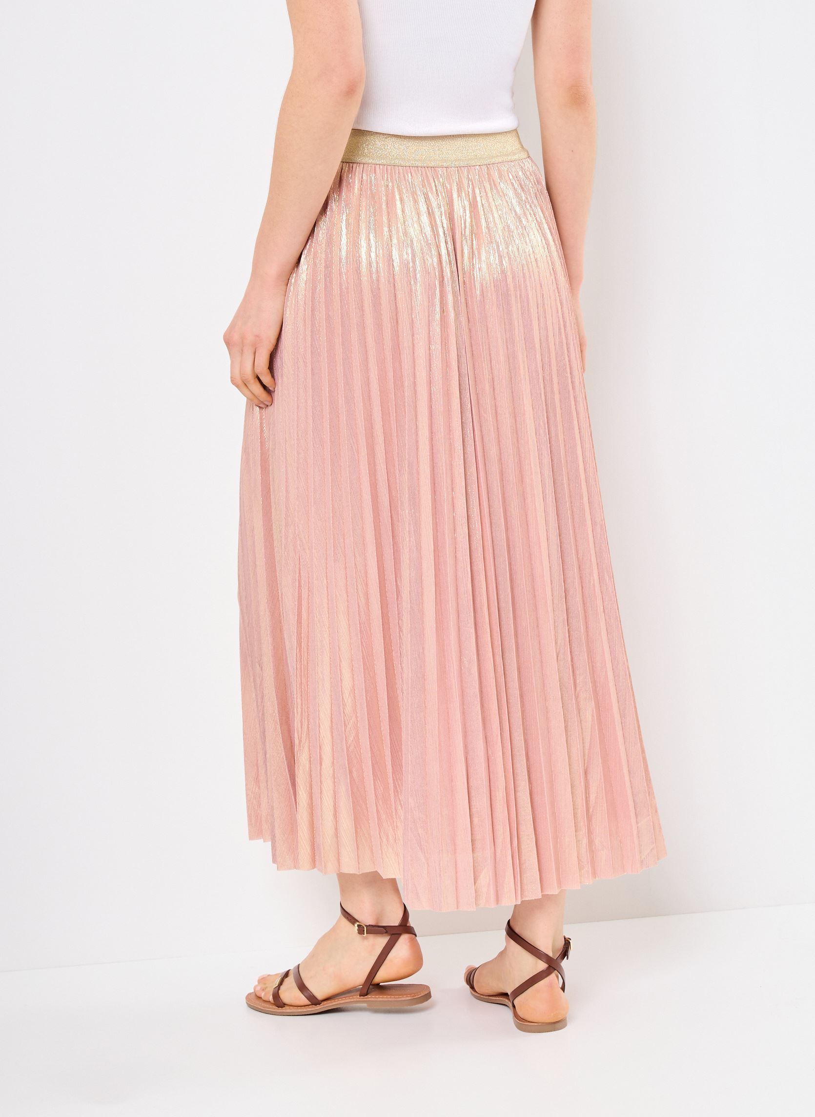 Jupes longues TW136DE femme rose Molly Bracken Jupes longues TW136DE femme rose LIGHT PINK