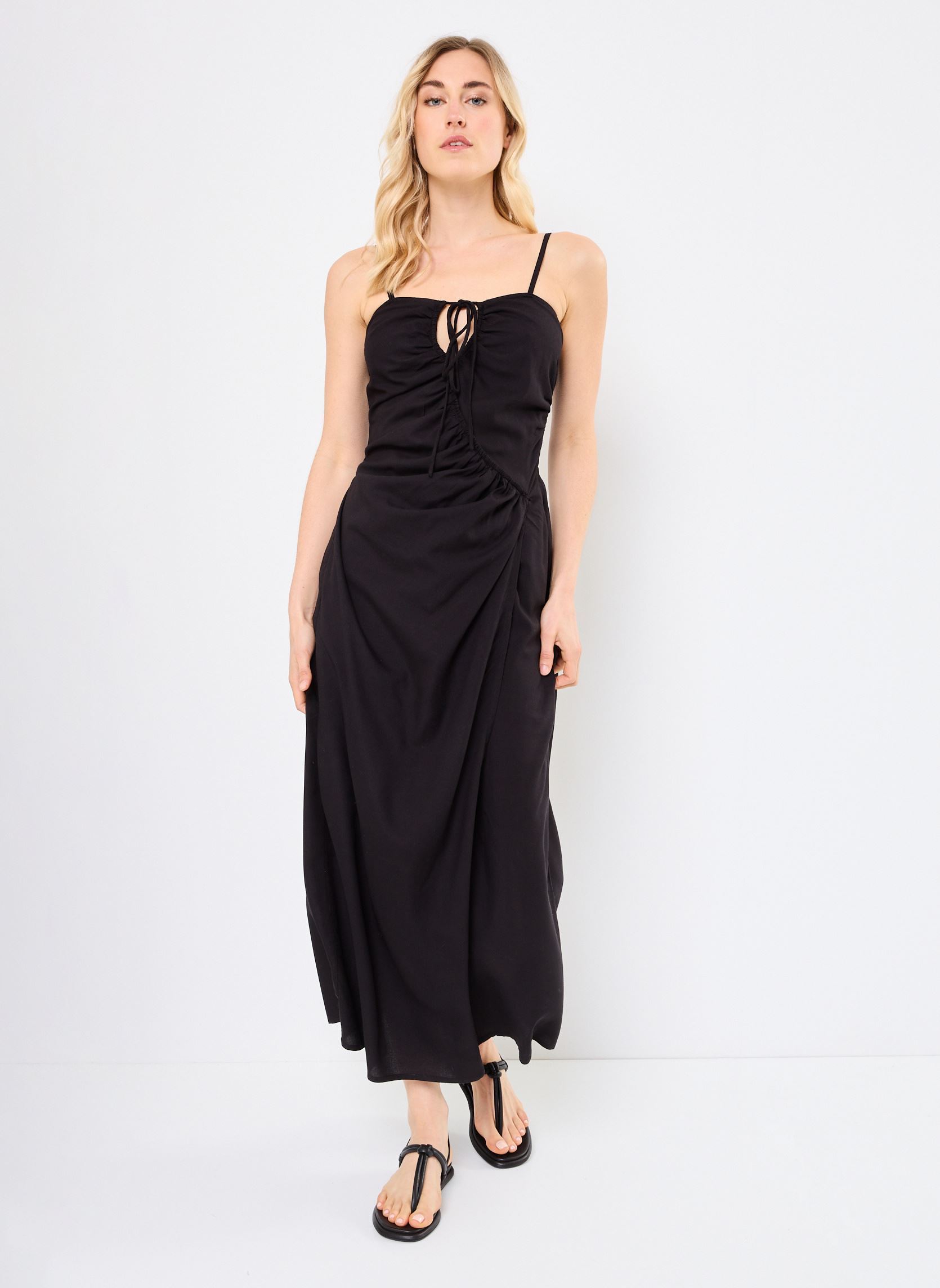 Vestidos largos Z652DE mujer negro Molly Bracken Vestidos largos Z652DE mujer negro BLACK