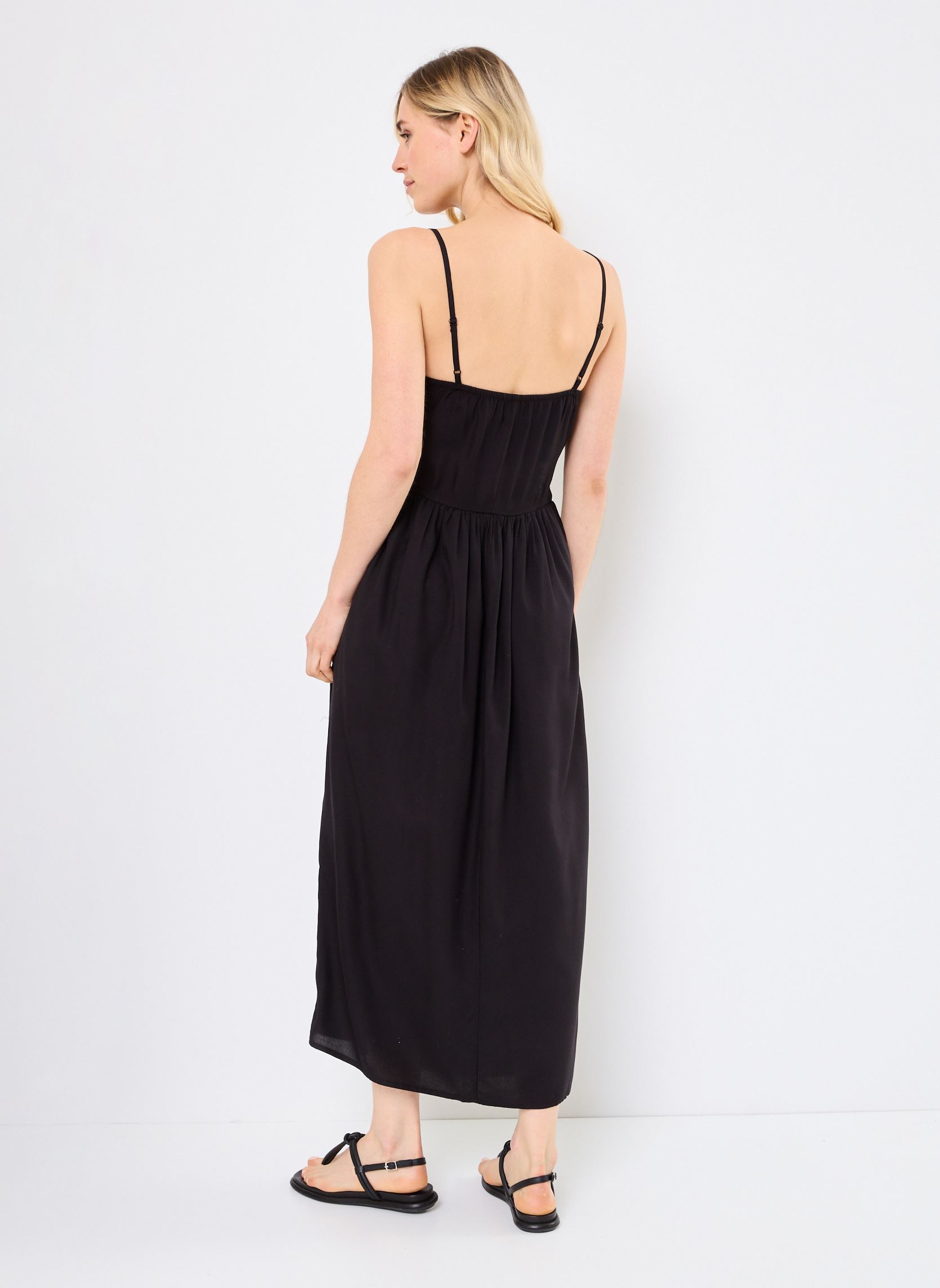 Vestidos largos Z652DE mujer negro Molly Bracken Vestidos largos Z652DE mujer negro BLACK