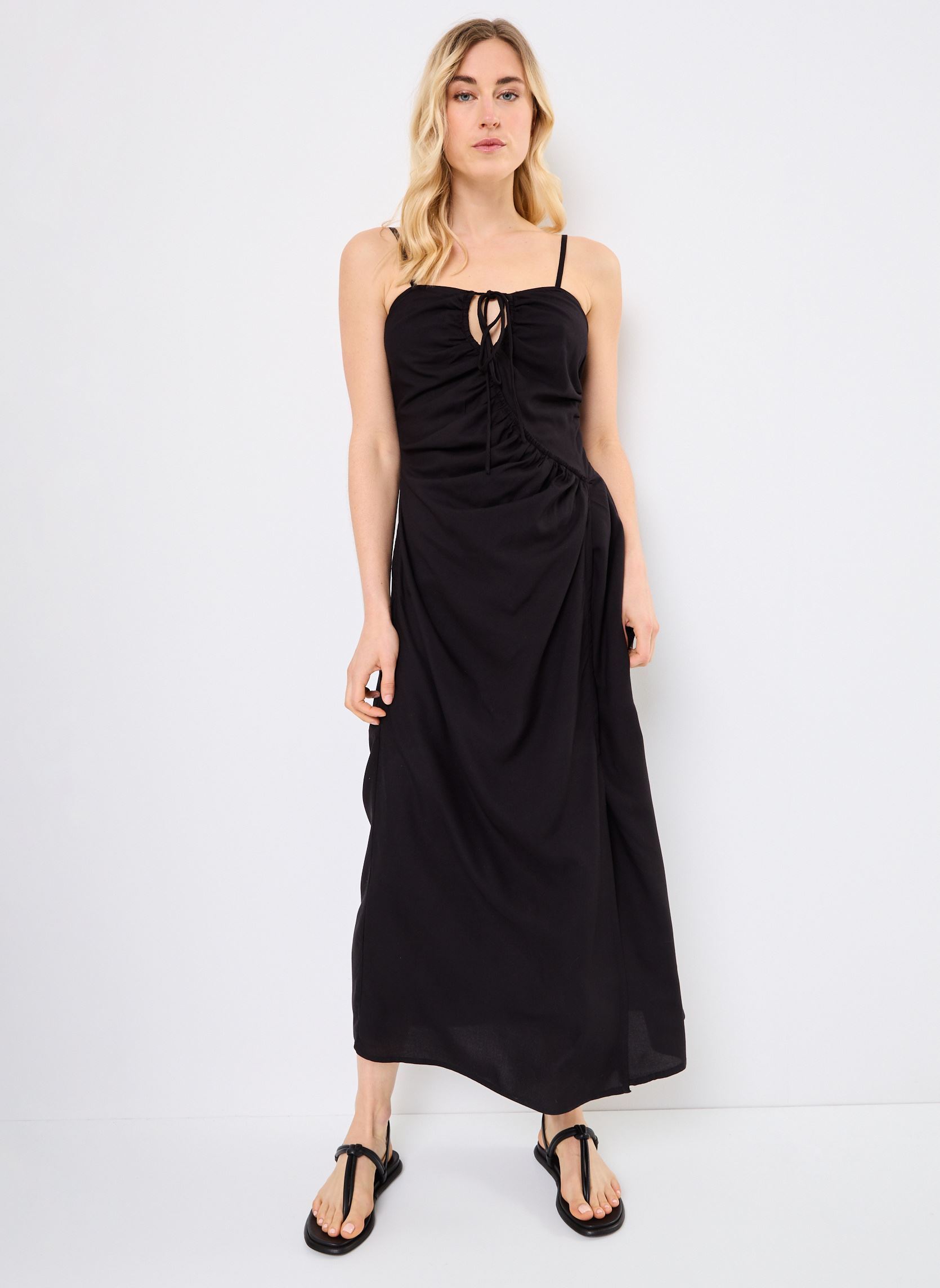 Vestidos largos Z652DE mujer negro Molly Bracken Vestidos largos Z652DE mujer negro BLACK