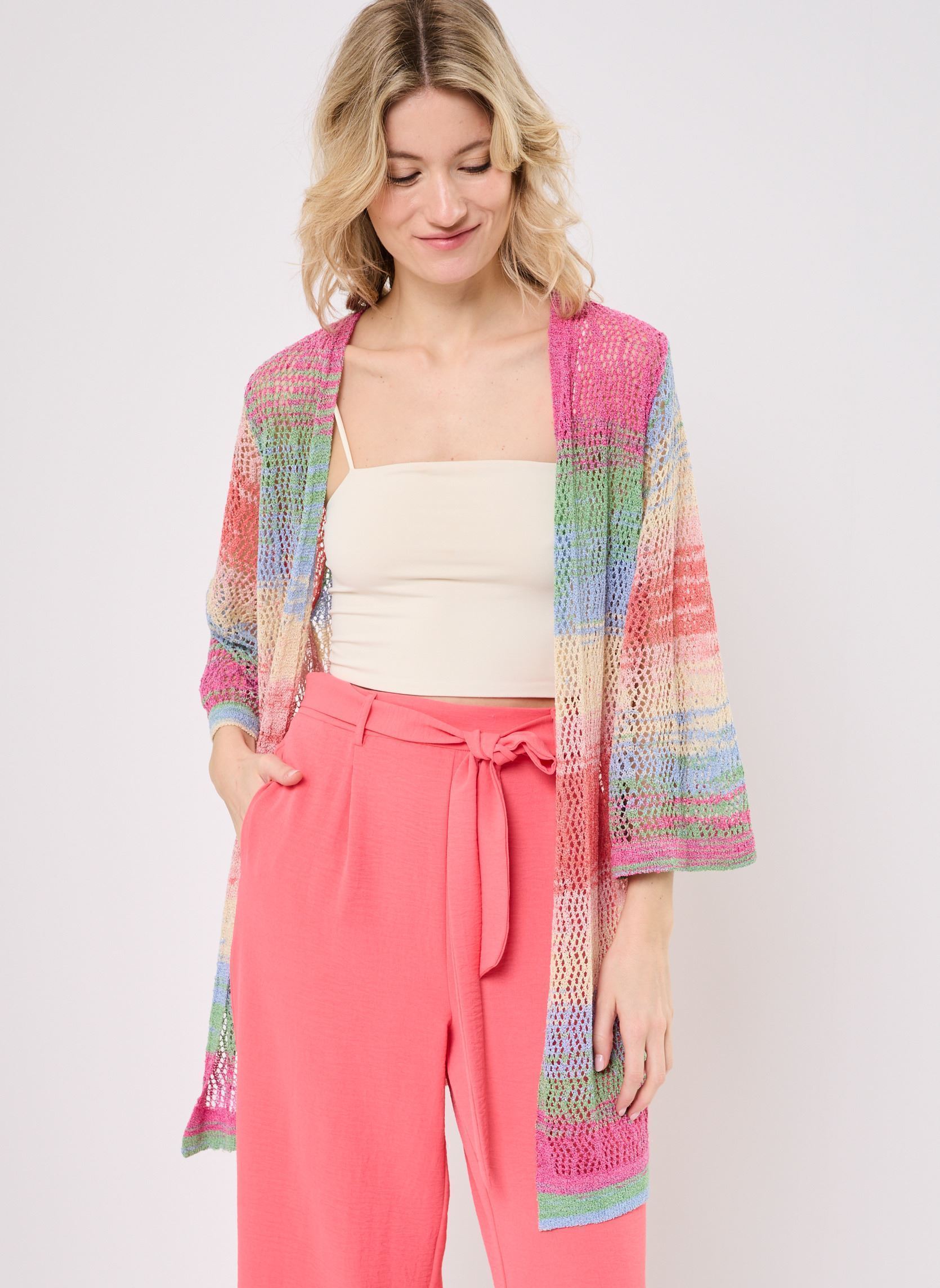 Gilets LAB138DE femme multicolore Molly Bracken Gilets LAB138DE femme multicolore MULTICOLOUR