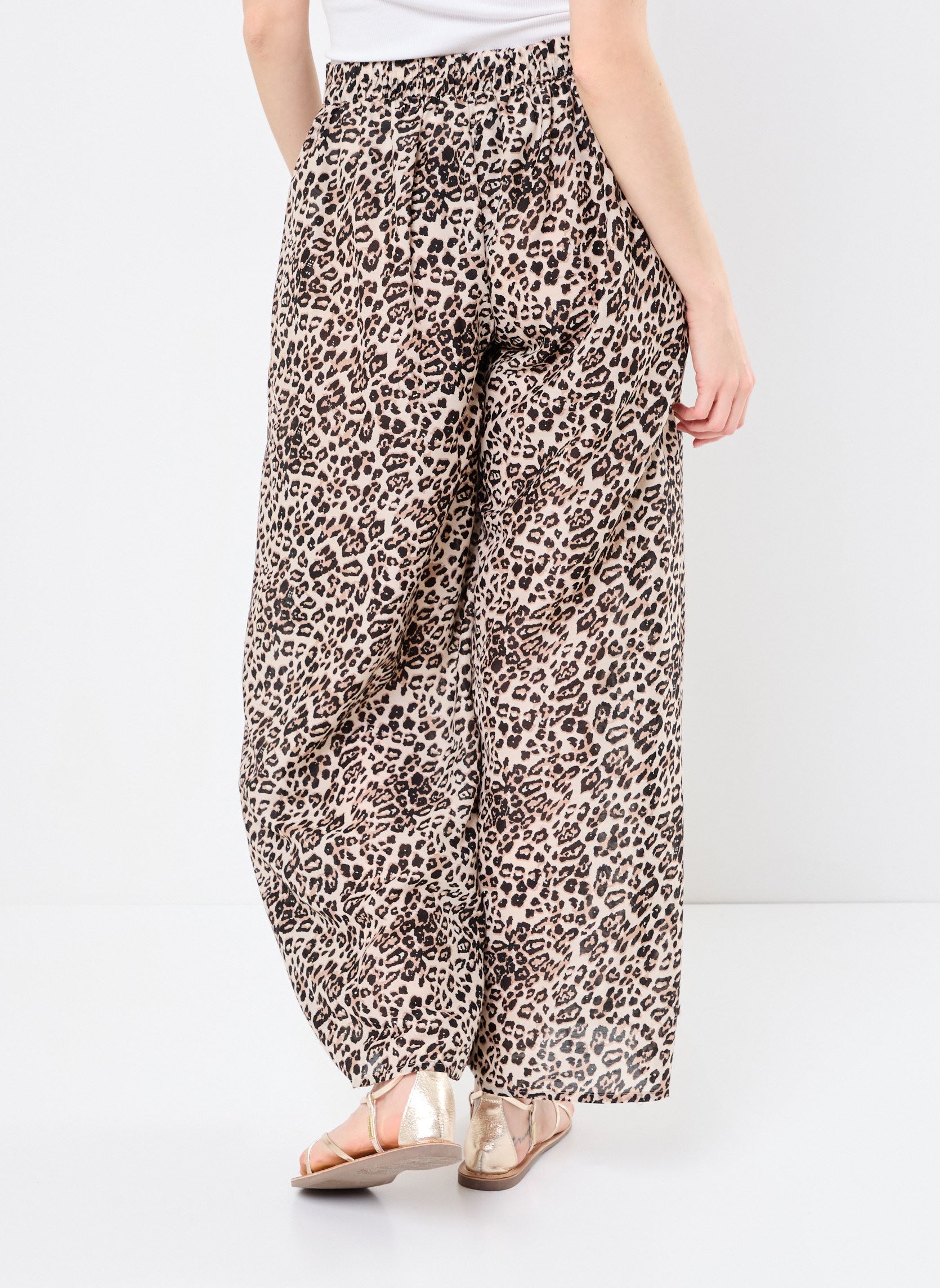 Pantalons larges ZB152EDE femme multicolore Molly Bracken Pantalons larges ZB152EDE femme multicolore BEIGE GEETA