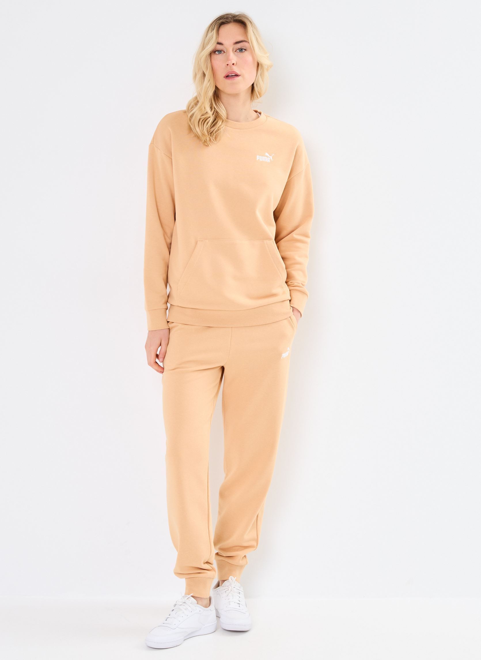 Ensembles / Sets Relaxed Sweat Suit TR cl damen beige Puma Ensembles / Sets Relaxed Sweat Suit TR cl damen beige Warm Beige