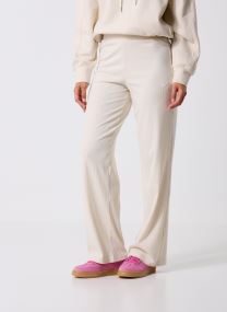 Bas de jogging ESS ELEVATED High-Waist Straight Leg Rib femme blanc