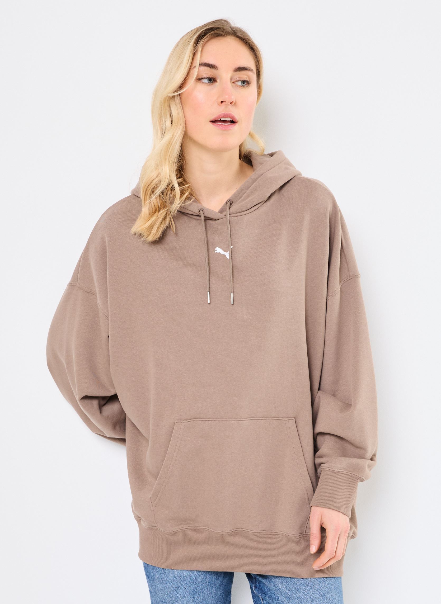 Vêtements Puma WARDROBE ESS Over Oversized Hoodie TR pour Accessoires - vue 3