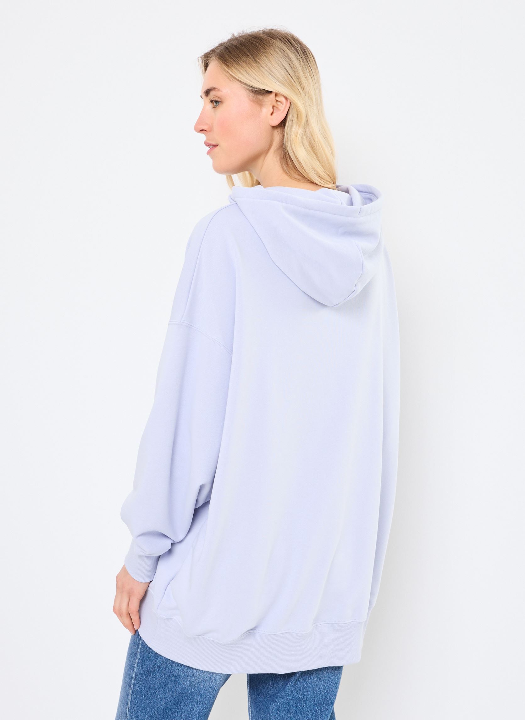Sweater WARDROBE ESS Over-Oversized Hoodie TR dames blauw Puma Sweater WARDROBE ESS Over-Oversized Hoodie TR dames blauw COOL WEATHER